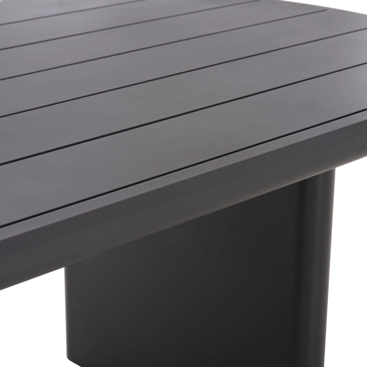 ΤΡΑΠΕΖΙ ΤΡΑΠΕΖΑΡΙΑΣ ΟΒΑΛ ABSOLUTION SM6464.01 ΓΚΡΙ ΑΛΟΥΜΙΝΙΟ 260x108x75Υεκ - Image 8