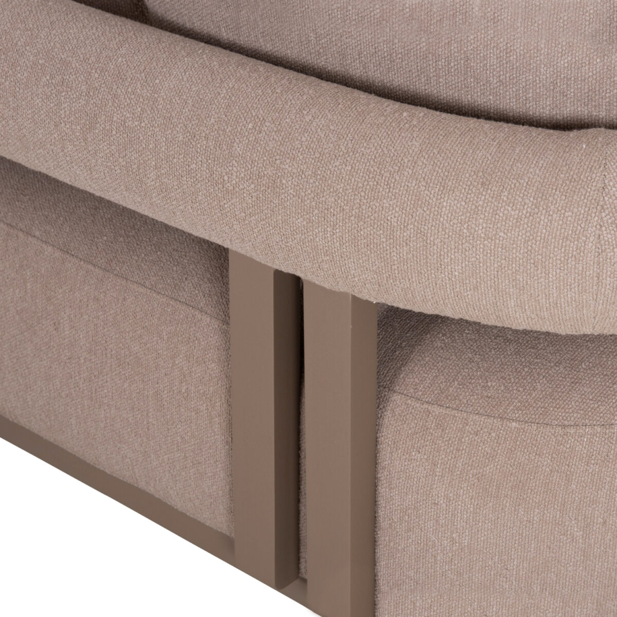 ΚΑΝΑΠΕΣ ΤΡΙΘΕΣΙΟΣ DECCARD SM6462.02 ΜΠΕΖ ΑΛΟΥΜΙΝΙΟ & ΥΦΑΣΜΑ 230x92x67Υεκ. - Image 10