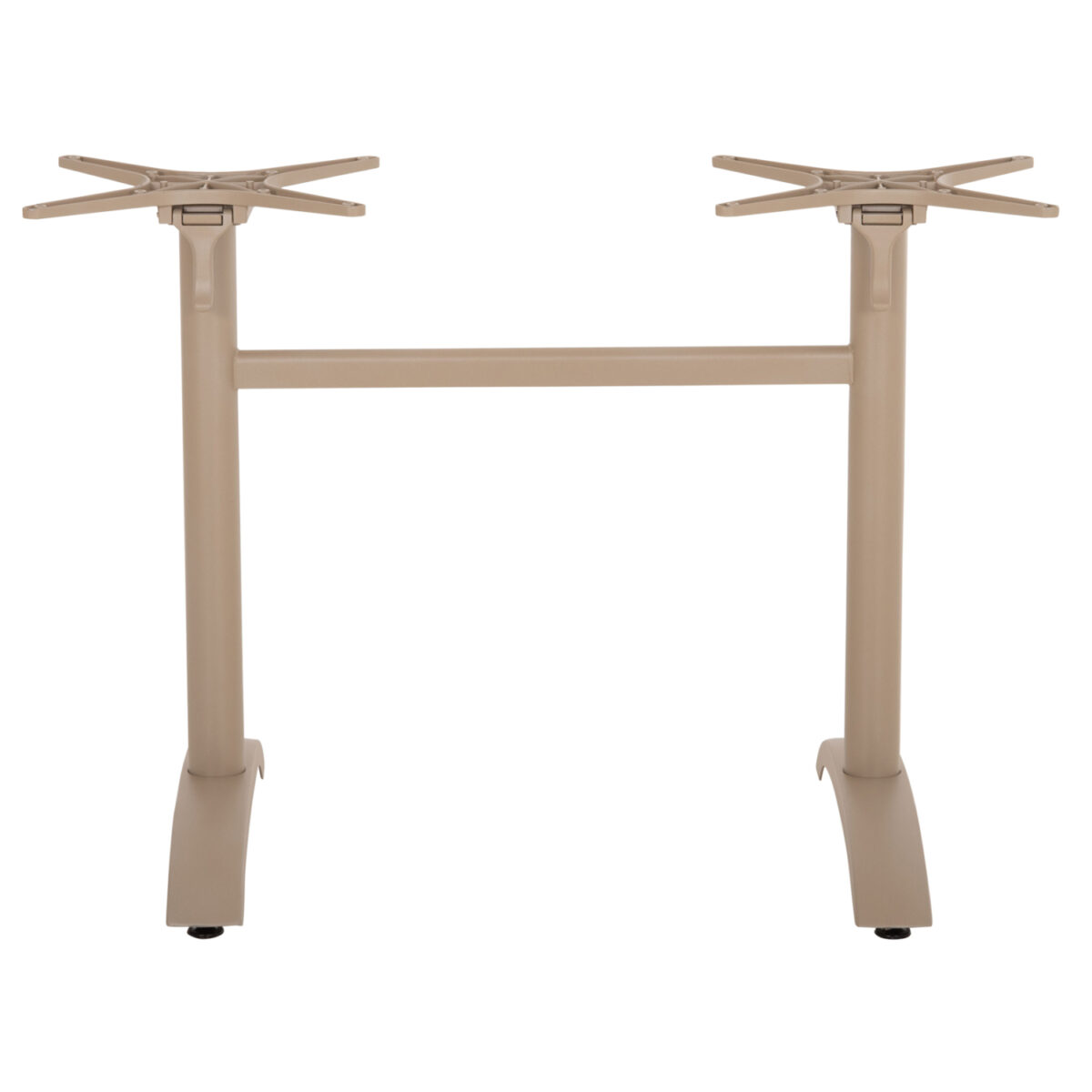 ΒΑΣΗ ΑΛΟΥΜΙΝΙΟΥ ΔΙΣΤΗΛΗ ΜΕ ΑΝΑΔΙΠΛΟΥΜΕΝΟΥΣ ΣΤΑΥΡΟΥΣ HM468.25 ΚΑΠΟΥΤΣΙΝΟ 78x59,5x73Υ - Image 3