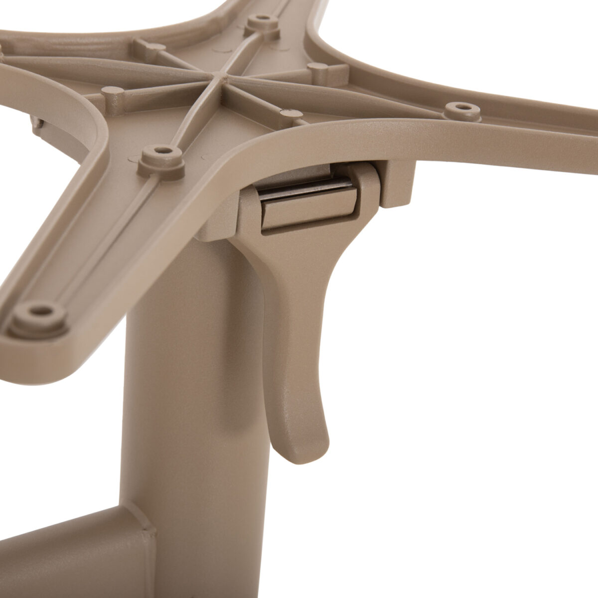 ΒΑΣΗ ΑΛΟΥΜΙΝΙΟΥ ΔΙΣΤΗΛΗ ΜΕ ΑΝΑΔΙΠΛΟΥΜΕΝΟΥΣ ΣΤΑΥΡΟΥΣ HM468.25 ΚΑΠΟΥΤΣΙΝΟ 78x59,5x73Υ - Image 5