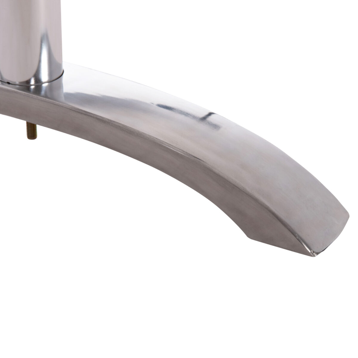 ΒΑΣΗ ΤΡΑΠΕΖΙΟΥ ΜΕΤΑΛΛΙΚΗ ΔΙΠΛΗ HM461.13 ΧΡΩΜΙΟΥ ΜΕ ΡΕΓΟΥΛΑΤΟΡΟΥΣ 100x60x73Υεκ. - Image 8