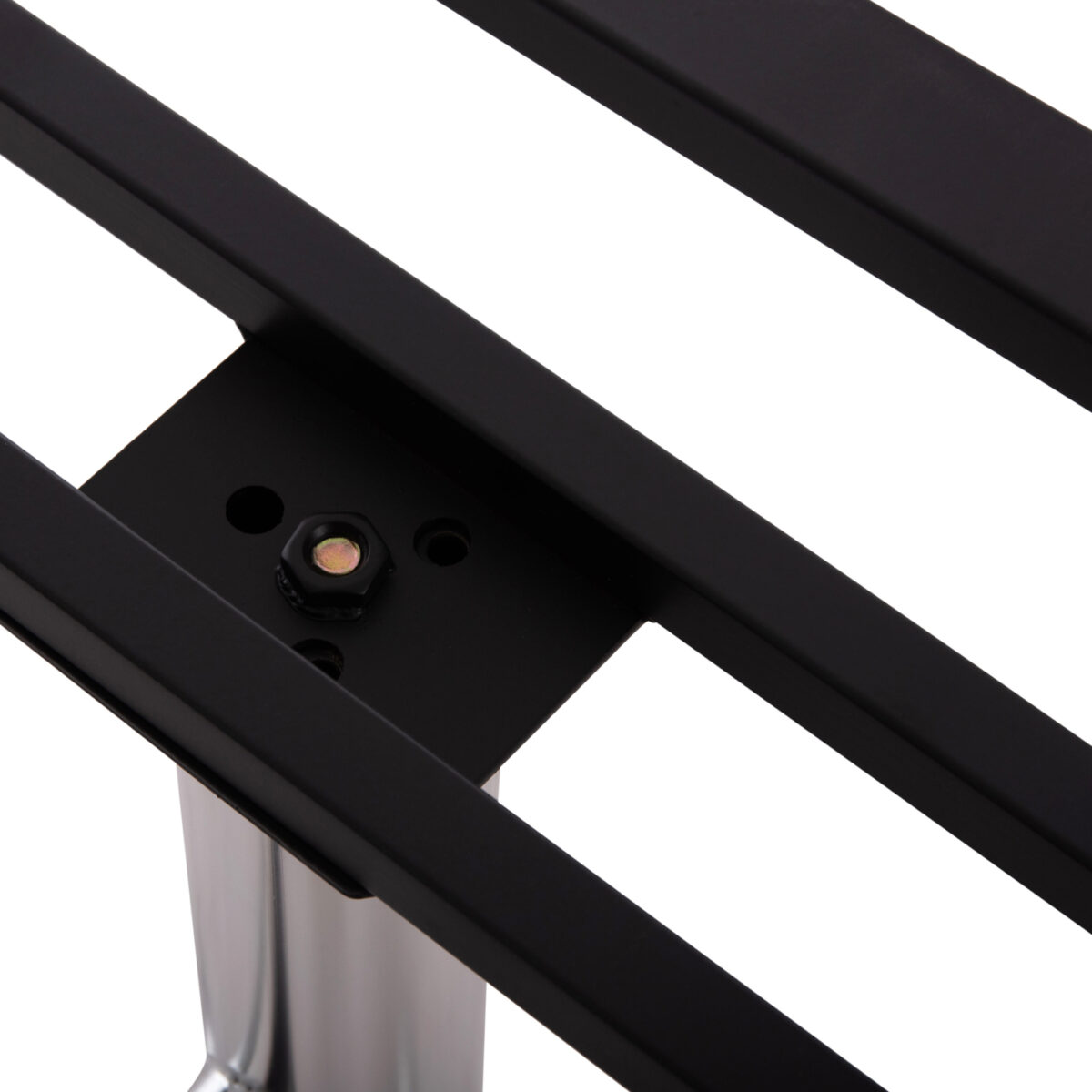 ΒΑΣΗ ΤΡΑΠΕΖΙΟΥ ΜΕΤΑΛΛΙΚΗ ΔΙΠΛΗ HM461.13 ΧΡΩΜΙΟΥ ΜΕ ΡΕΓΟΥΛΑΤΟΡΟΥΣ 100x60x73Υεκ. - Image 10