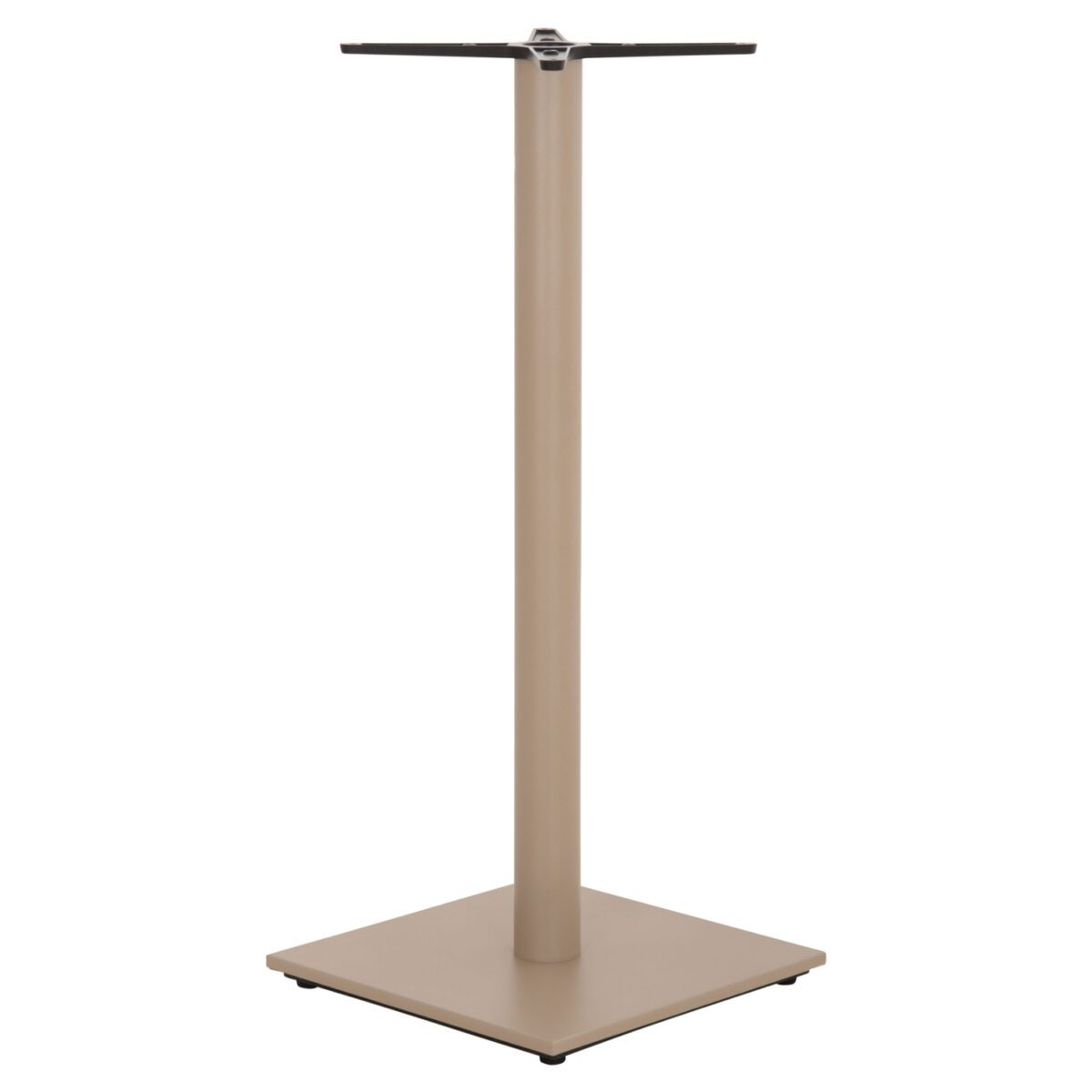 ΒΑΣΗ ΤΡΑΠΕΖΙΟΥ ΜΠΑΡ HM439.25 ΜΕΤΑΛΛΙΚΗ ΚΑΠΟΥΤΣΙΝΟ ΜΑΤ-ΡΕΓΟΥΛΑΤΟΡΟΙ 46x46x108Yεκ. - Image 4