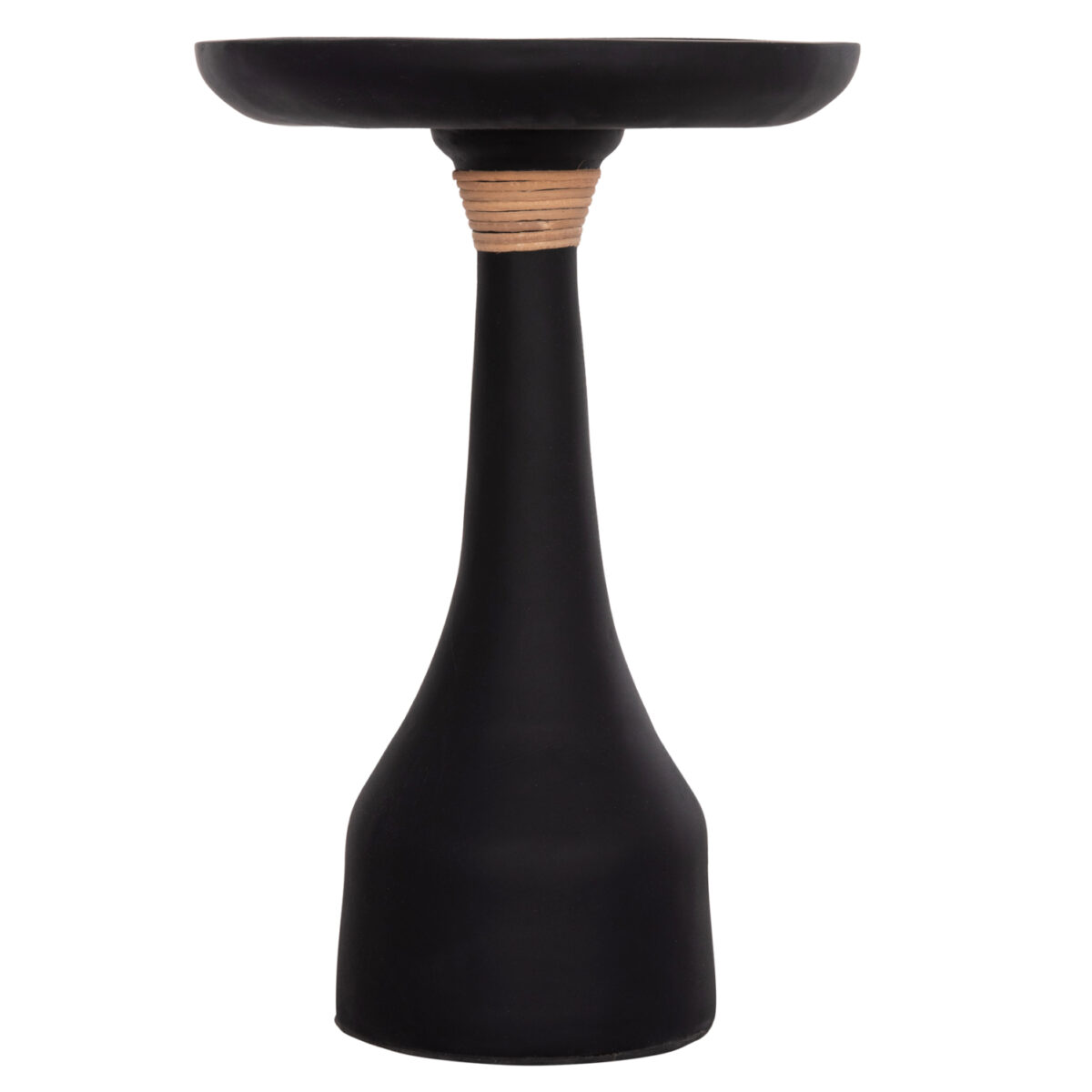 ΒΟΗΘΗΤΙΚΟ ΤΡΑΠΕΖΙ ΓΙΑ ΛΑΜΠΑΤΕΡ TORG HM18170.01 FIBER CEMENT ΜΑΥΡΟ Φ41x62Υεκ. - Image 3