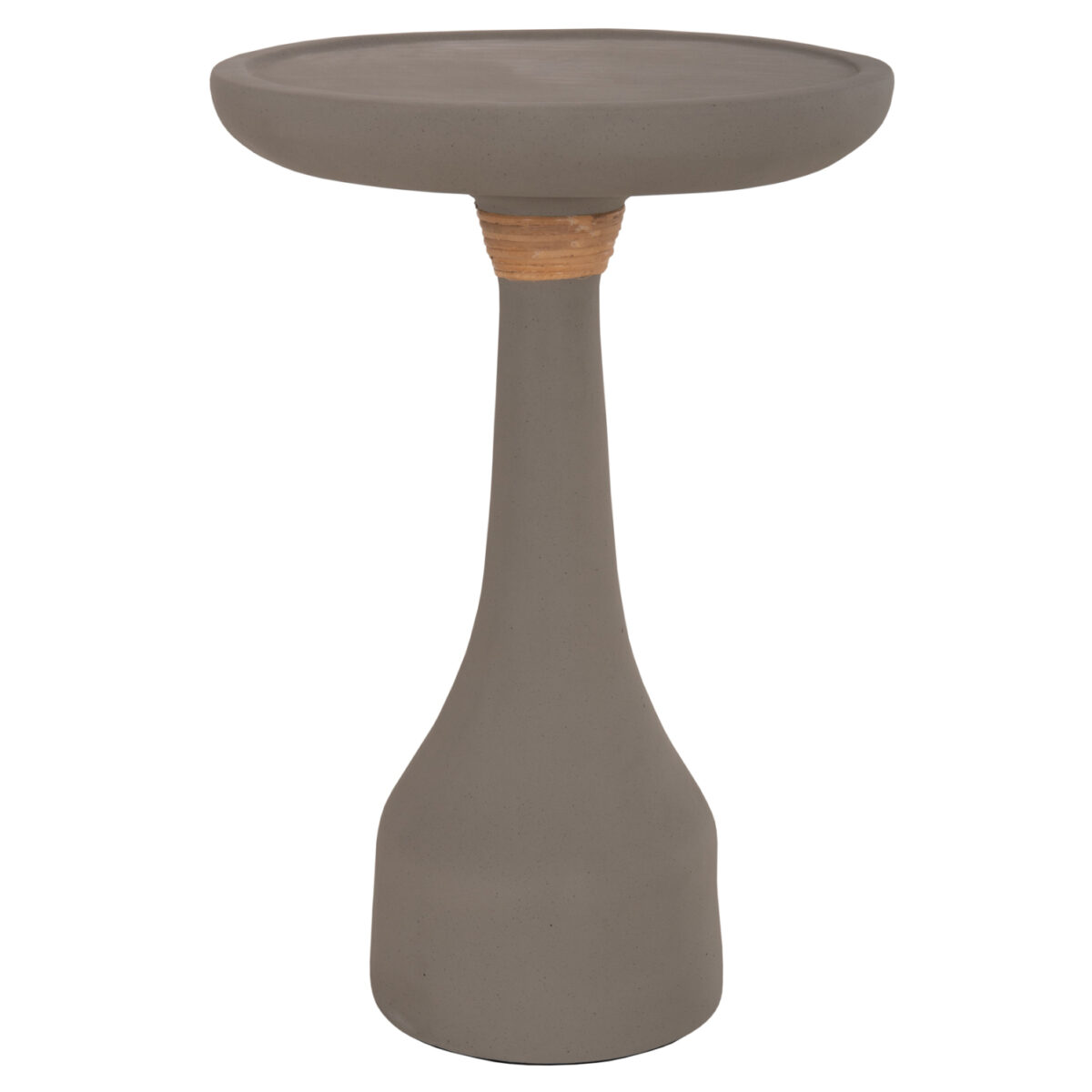 ΒΟΗΘΗΤΙΚΟ ΤΡΑΠΕΖΙ ΓΙΑ ΛΑΜΠΑΤΕΡ TORG HM18170.03 FIBER CEMENT ΓΚΡΙ Φ41x62Υεκ. - Image 7