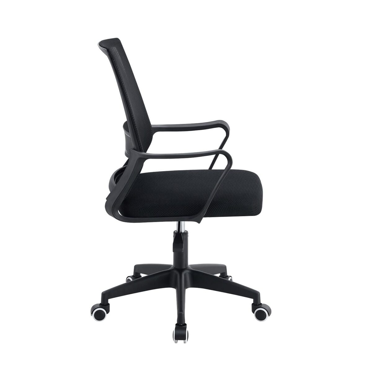 BF2112 Πολυθρόνα Γραφείου Ύφασμα Μαύρο Mesh - Image 3