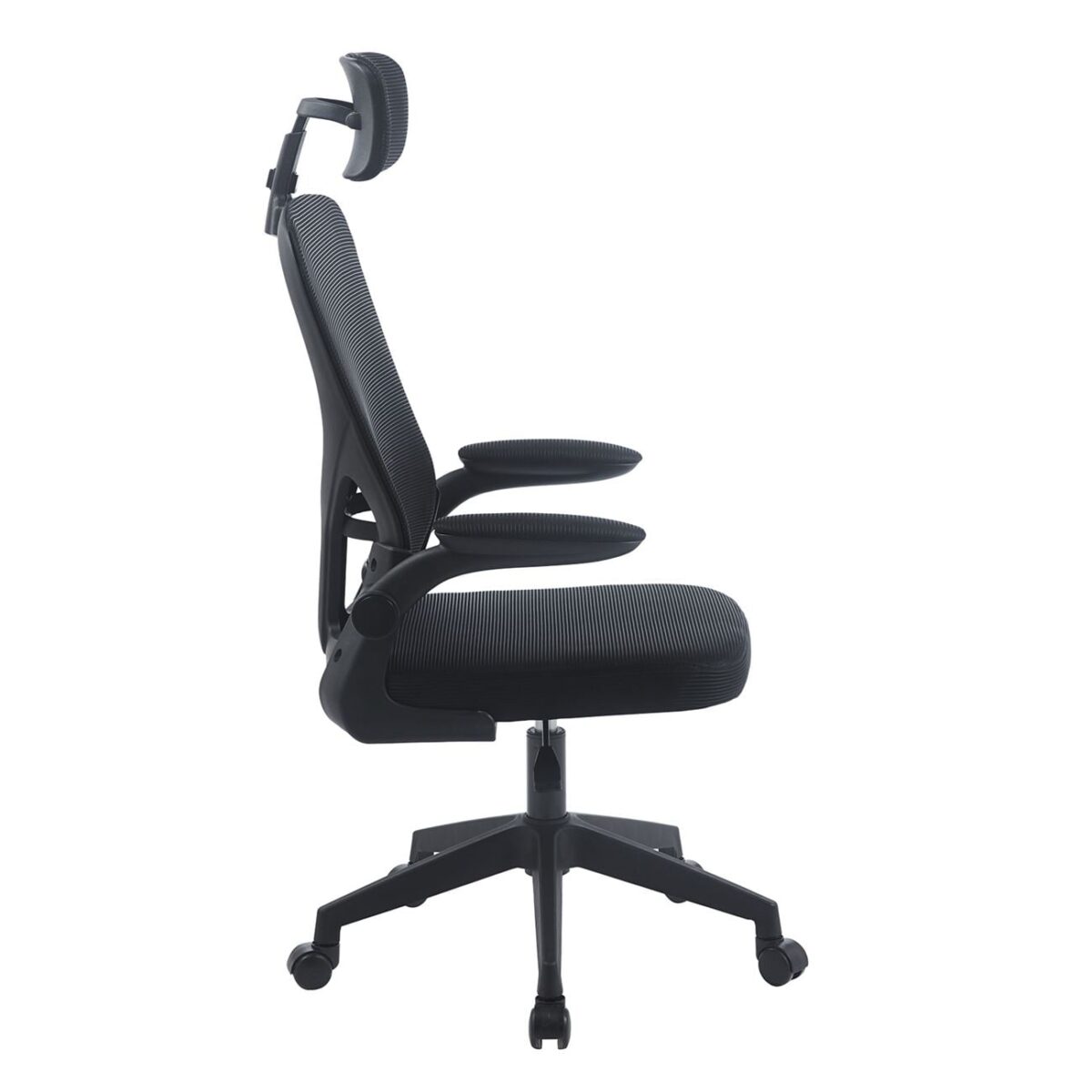 BF3055 Πολυθρόνα Γραφείου- Διευθυντή, Mesh Μαύρο - Image 3