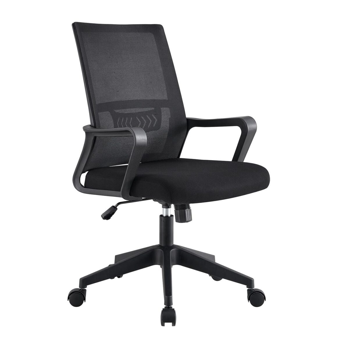 BF2965 Πολυθρόνα Γραφείου Ύφασμα Μαύρο Mesh - Image 2