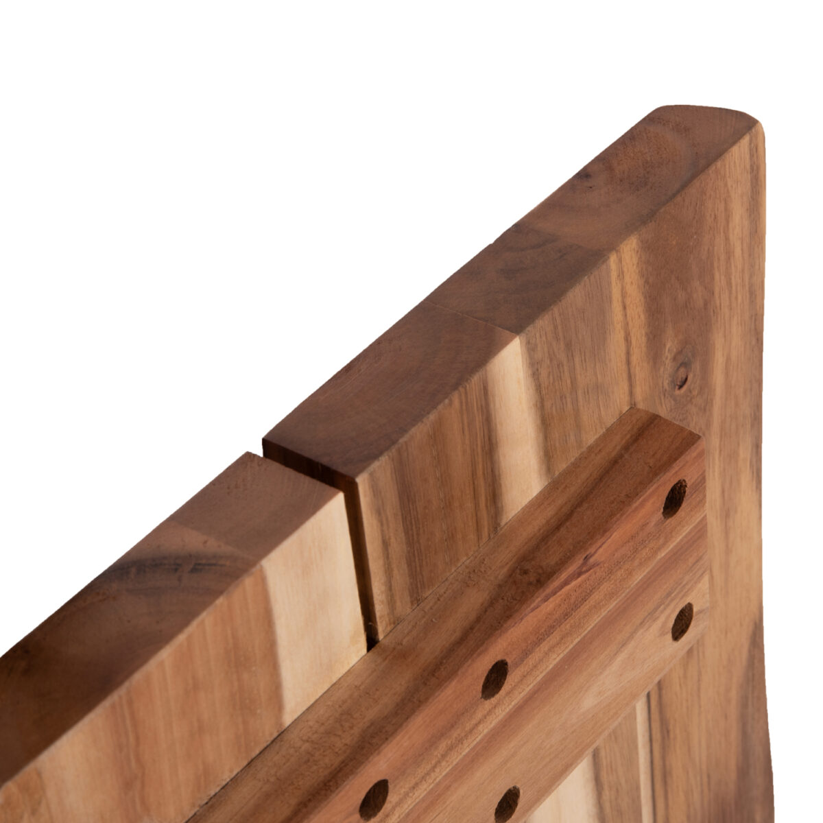 ΕΠΙΦΑΝΕΙΑ ΤΡΑΠΕΖΙΟΥ ΟΡΘΟΓΩΝΙΑ ΑΠΟ ΜΑΣΙΦ ΞΥΛΟ ΑΚΑΚΙΑΣ HM6302.01--160x80x3.5(πάχος)εκ - Image 7