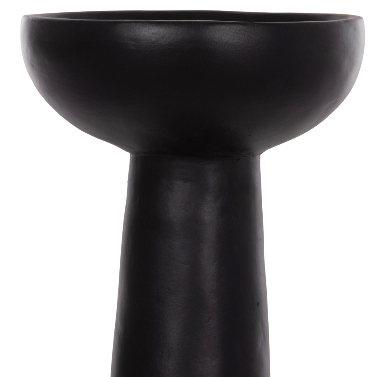 ΕΠΙΤΡΑΠΕΖΙΟ ΔΙΑΚΟΣΜΗΤΙΚΟ ΒΑΖΟ LEKKAN HM4664.01L ΤΕΡΑΚΟΤΑ ΣΕ ΜΑΥΡΟ--Φ18x38Υεκ. - Image 4