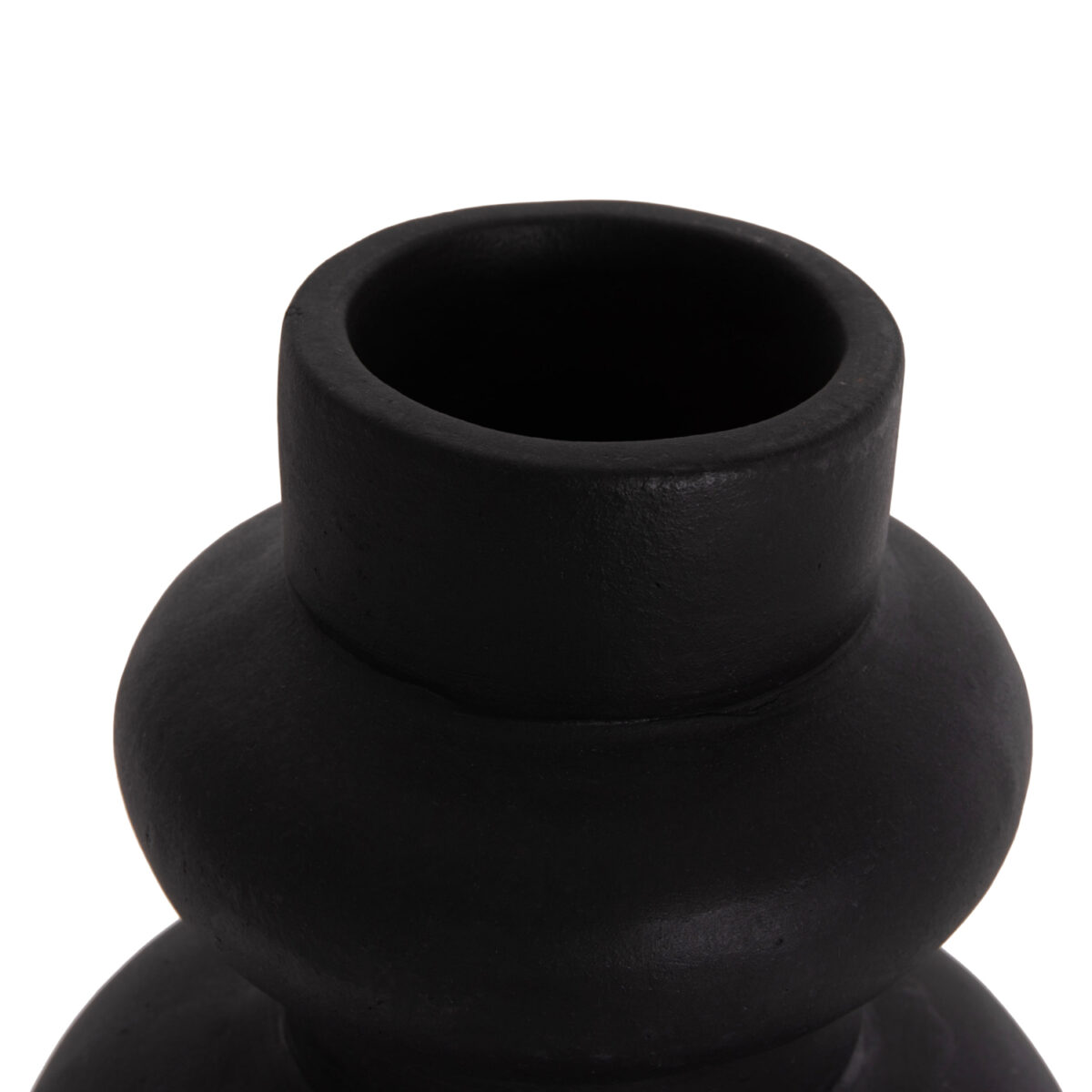 ΕΠΙΤΡΑΠΕΖΙΟ ΔΙΑΚΟΣΜΗΤΙΚΟ ΒΑΖΟ LEMA HM4664.01M ΤΕΡΑΚΟΤΑ ΣΕ ΜΑΥΡΟ--Φ22x29Υεκ. - Image 4