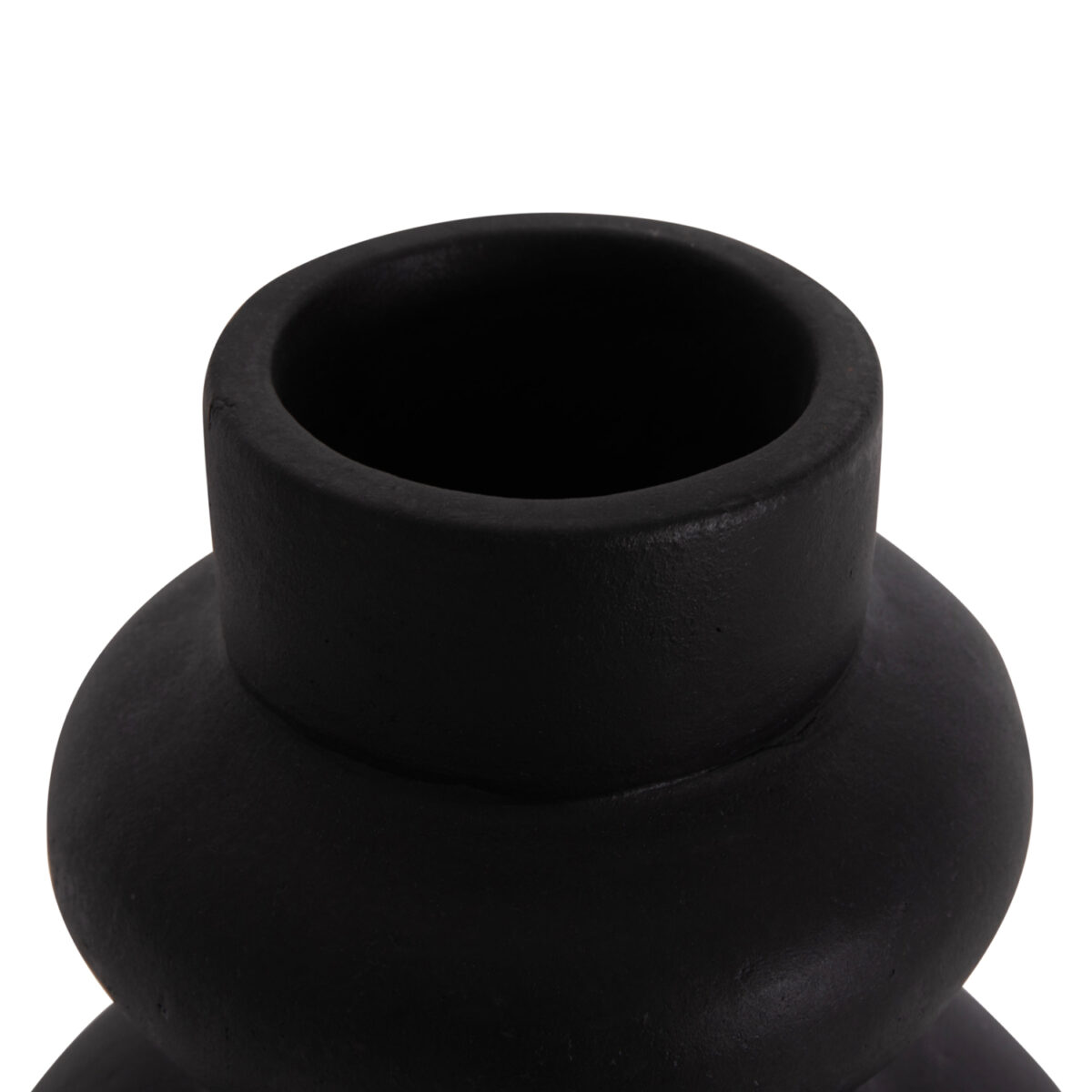 ΕΠΙΤΡΑΠΕΖΙΟ ΔΙΑΚΟΣΜΗΤΙΚΟ ΒΑΖΟ LEMA HM4664.01M ΤΕΡΑΚΟΤΑ ΣΕ ΜΑΥΡΟ--Φ22x29Υεκ. - Image 9