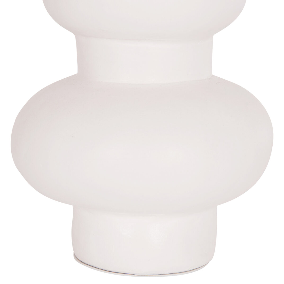 ΕΠΙΤΡΑΠΕΖΙΟ ΔΙΑΚΟΣΜΗΤΙΚΟ ΒΑΖΟ LEMA HM4664.02M ΤΕΡΑΚΟΤΑ ΣΕ ΛΕΥΚΟ--Φ22x29Υεκ. - Image 5