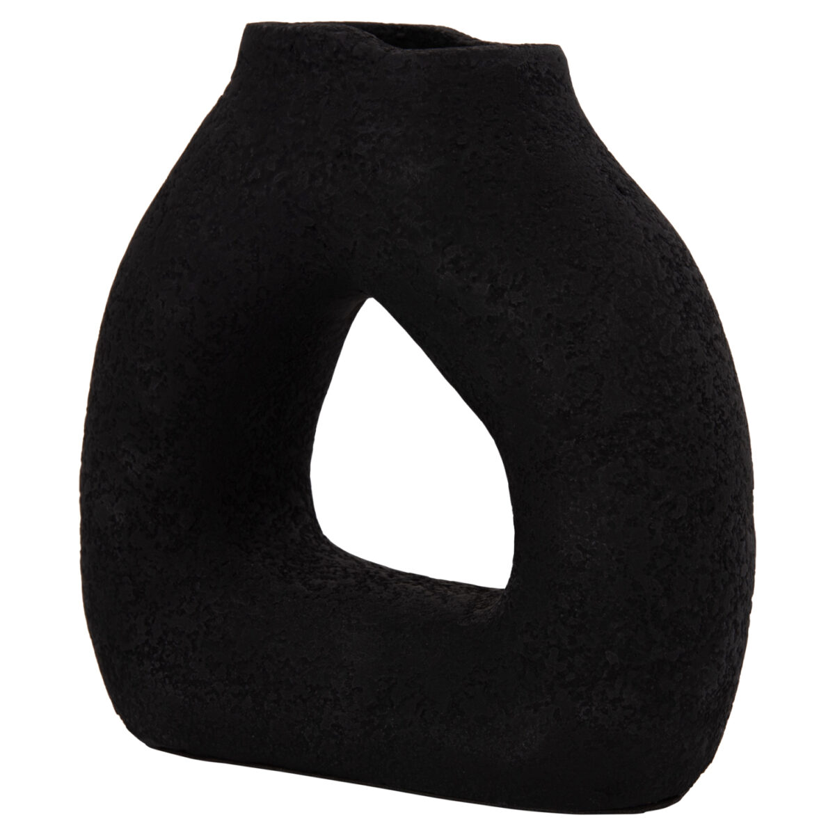 ΕΠΙΤΡΑΠΕΖΙΟ ΔΙΑΚΟΣΜΗΤΙΚΟ ΒΑΖΟ DECANT HM4667.01S ΤΕΡΑΚΟΤΑ ΣΕ ΜΑΥΡΟ--17.5x6.5x17Υεκ. - Image 4