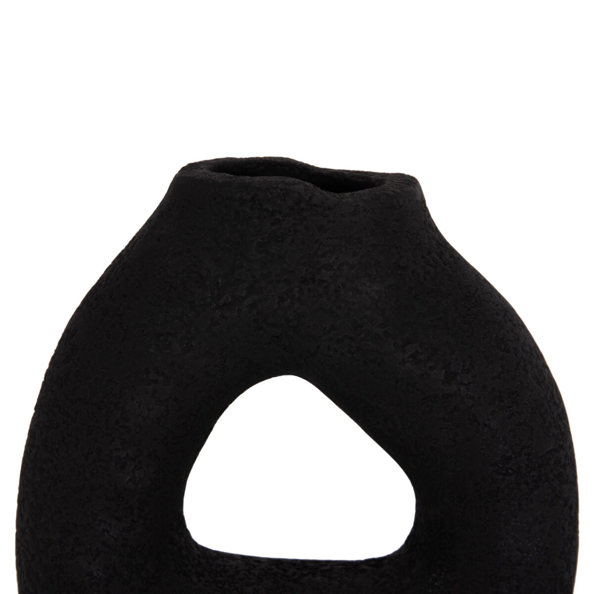 ΕΠΙΤΡΑΠΕΖΙΟ ΔΙΑΚΟΣΜΗΤΙΚΟ ΒΑΖΟ DECANT HM4667.01S ΤΕΡΑΚΟΤΑ ΣΕ ΜΑΥΡΟ--17.5x6.5x17Υεκ. - Image 6