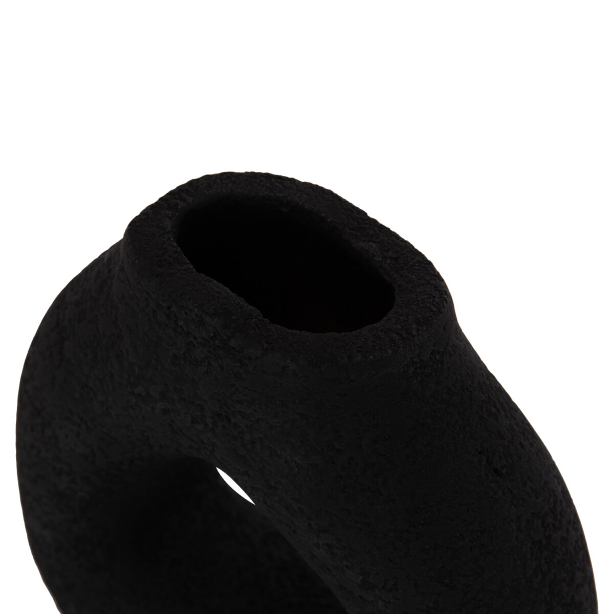 ΕΠΙΤΡΑΠΕΖΙΟ ΔΙΑΚΟΣΜΗΤΙΚΟ ΒΑΖΟ DECANT HM4667.01S ΤΕΡΑΚΟΤΑ ΣΕ ΜΑΥΡΟ--17.5x6.5x17Υεκ. - Image 9