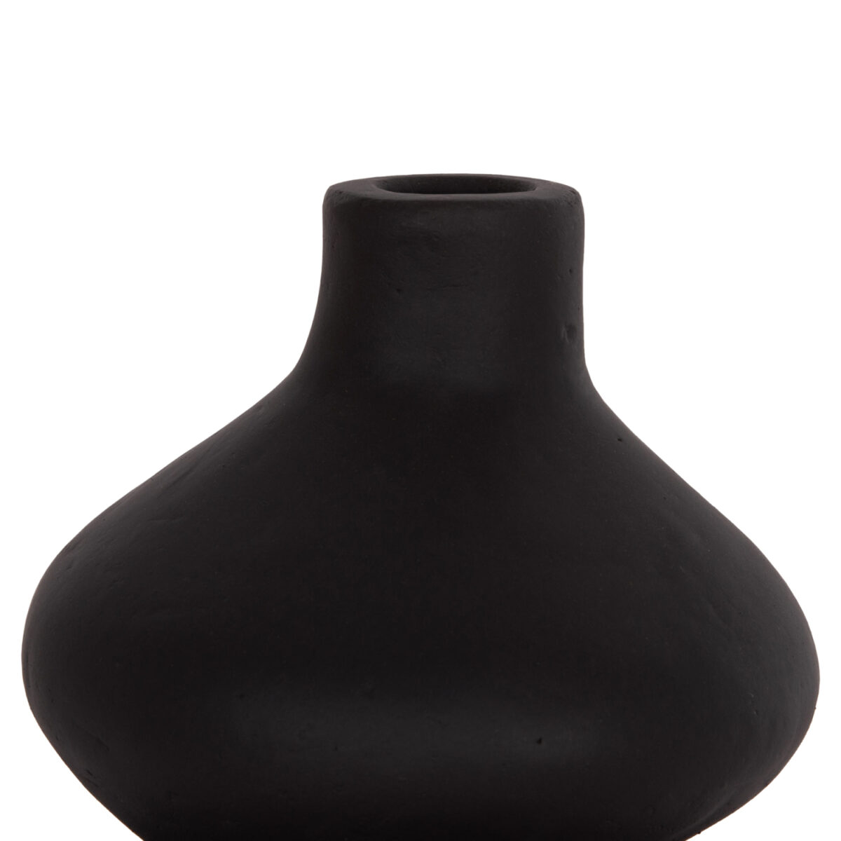 ΕΠΙΤΡΑΠΕΖΙΟ ΔΙΑΚΟΣΜΗΤΙΚΟ ΒΑΖΟ CHELIN HM4670S ΤΕΡΑΚΟΤΑ ΣΕ ΜΑΥΡΟ--Φ20x25Υεκ. - Image 4