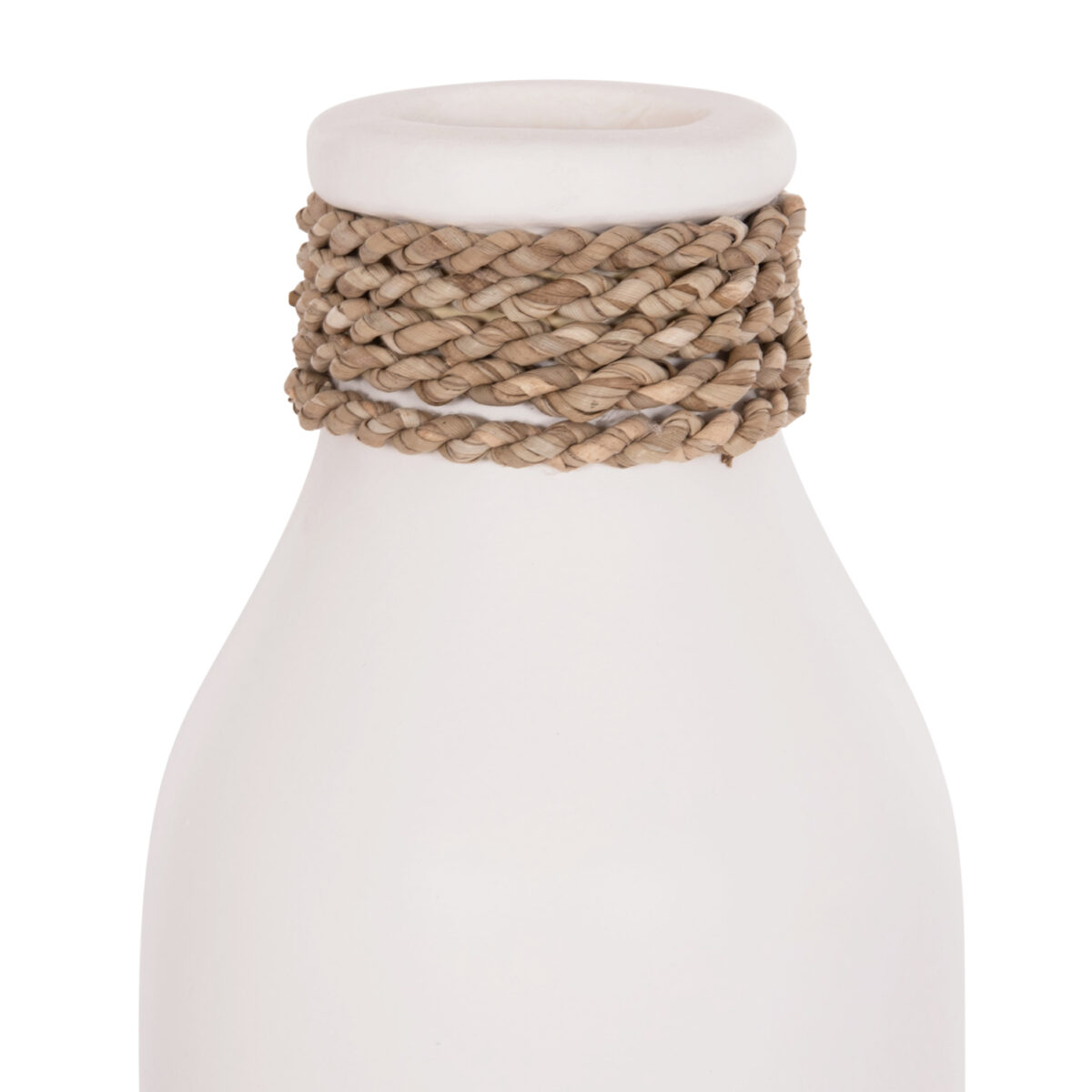 ΕΠΙΤΡΑΠΕΖΙΟ ΔΙΑΚΟΣΜΗΤΙΚΟ ΒΑΖΟ CAMMER HM4687.02M ΤΕΡΑΚΟΤΑ ΣΕ ΛΕΥΚΟ--Φ13x34Υεκ. - Image 4