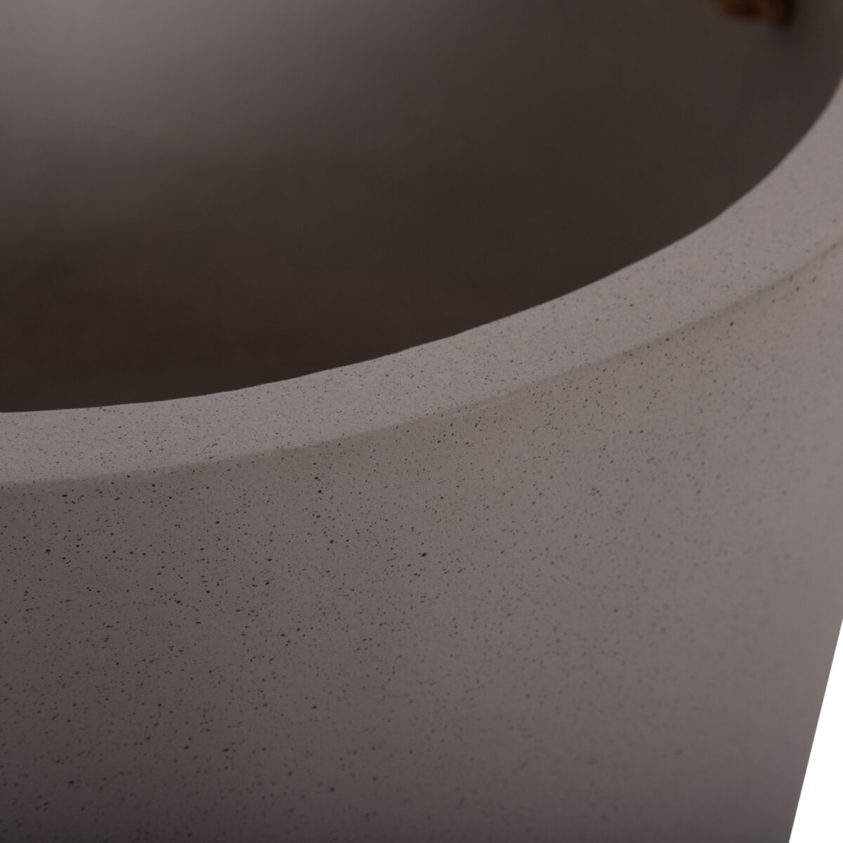 ΓΛΑΣΤΡΑ ΕΣ. ΧΩΡΟΥ ΣΕΙΡΑ TRYLL HM4690L FIBER CEMENT ΓΚΡΙ & ΣΧΟΙΝΙ Φ40x25,5Υεκ. - Image 9