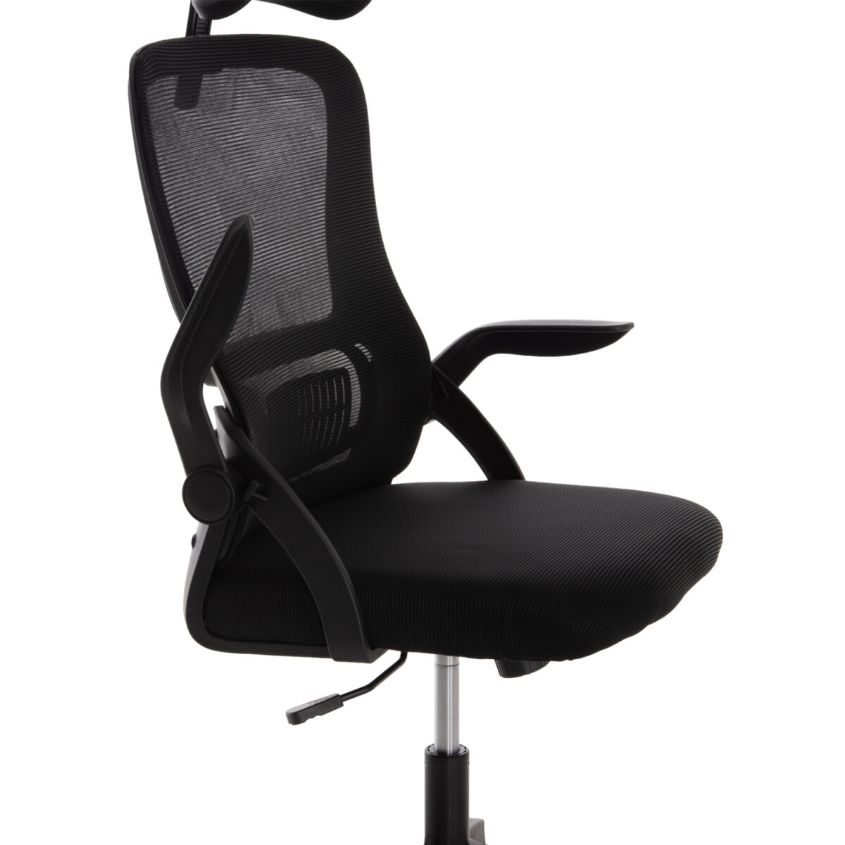 ΚΑΡΕΚΛΑ ΓΡΑΦΕΙΟΥ BLAZER HM1205.01 ΜΑΥΡΟ MESH-ΜΑΥΡΟΣ ΣΚΕΛΕΤΟΣ 60x58x110-130Υεκ. - Image 8