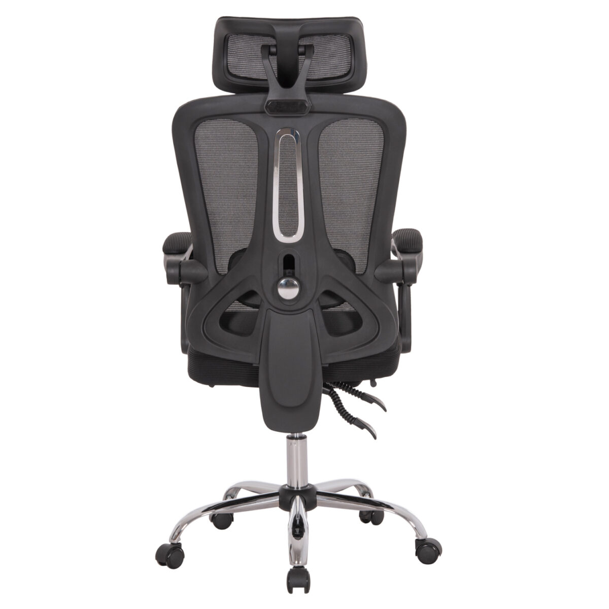 ΚΑΡΕΚΛΑ ΓΡΑΦΕΙΟΥ BARNET HM18258.01 ΜΑΥΡΟ MESH-ΜΑΥΡΟΣ ΣΚΕΛΕΤΟΣ NYLON 61x62x123Υ - Image 6