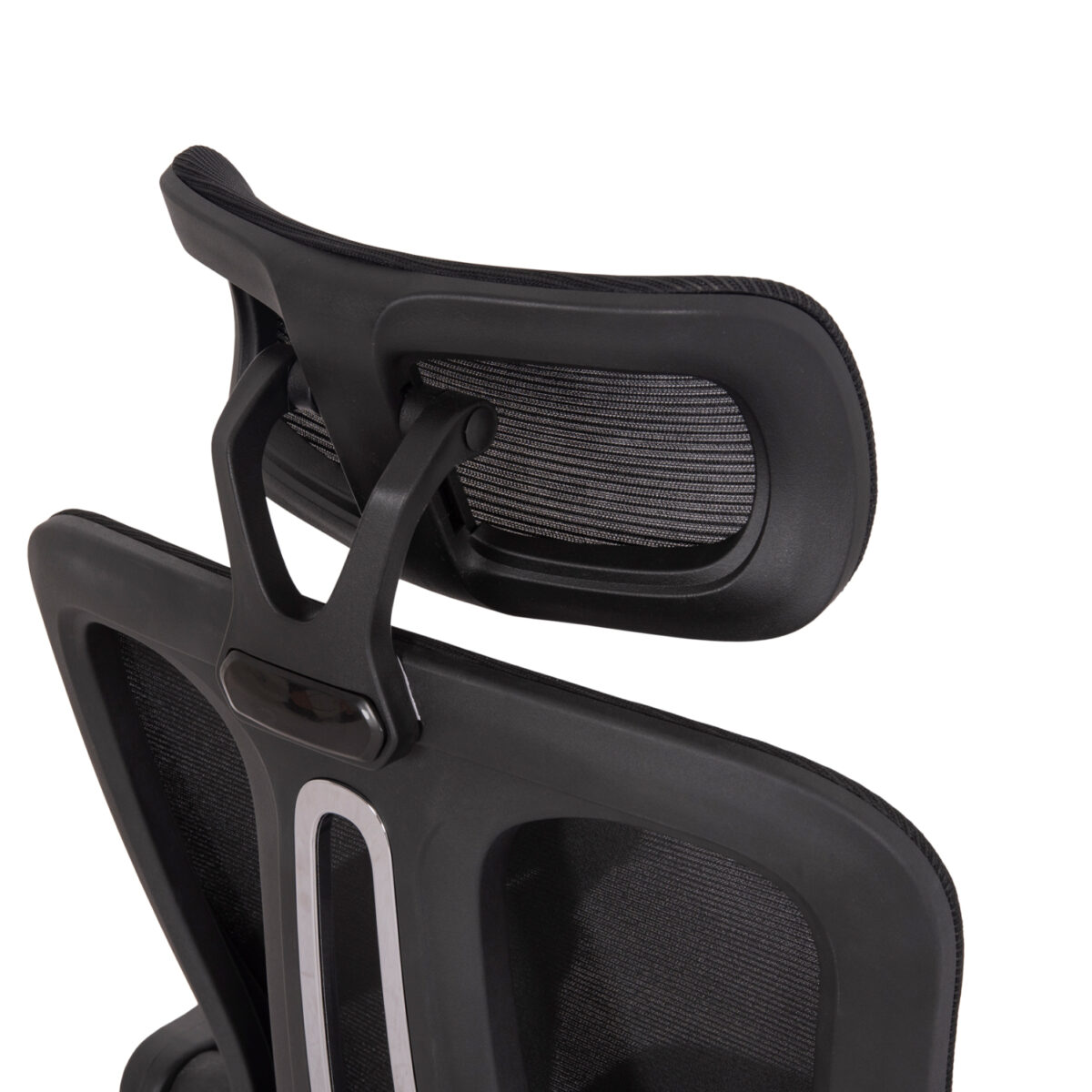 ΚΑΡΕΚΛΑ ΓΡΑΦΕΙΟΥ BARNET HM18258.01 ΜΑΥΡΟ MESH-ΜΑΥΡΟΣ ΣΚΕΛΕΤΟΣ NYLON 61x62x123Υ - Image 9