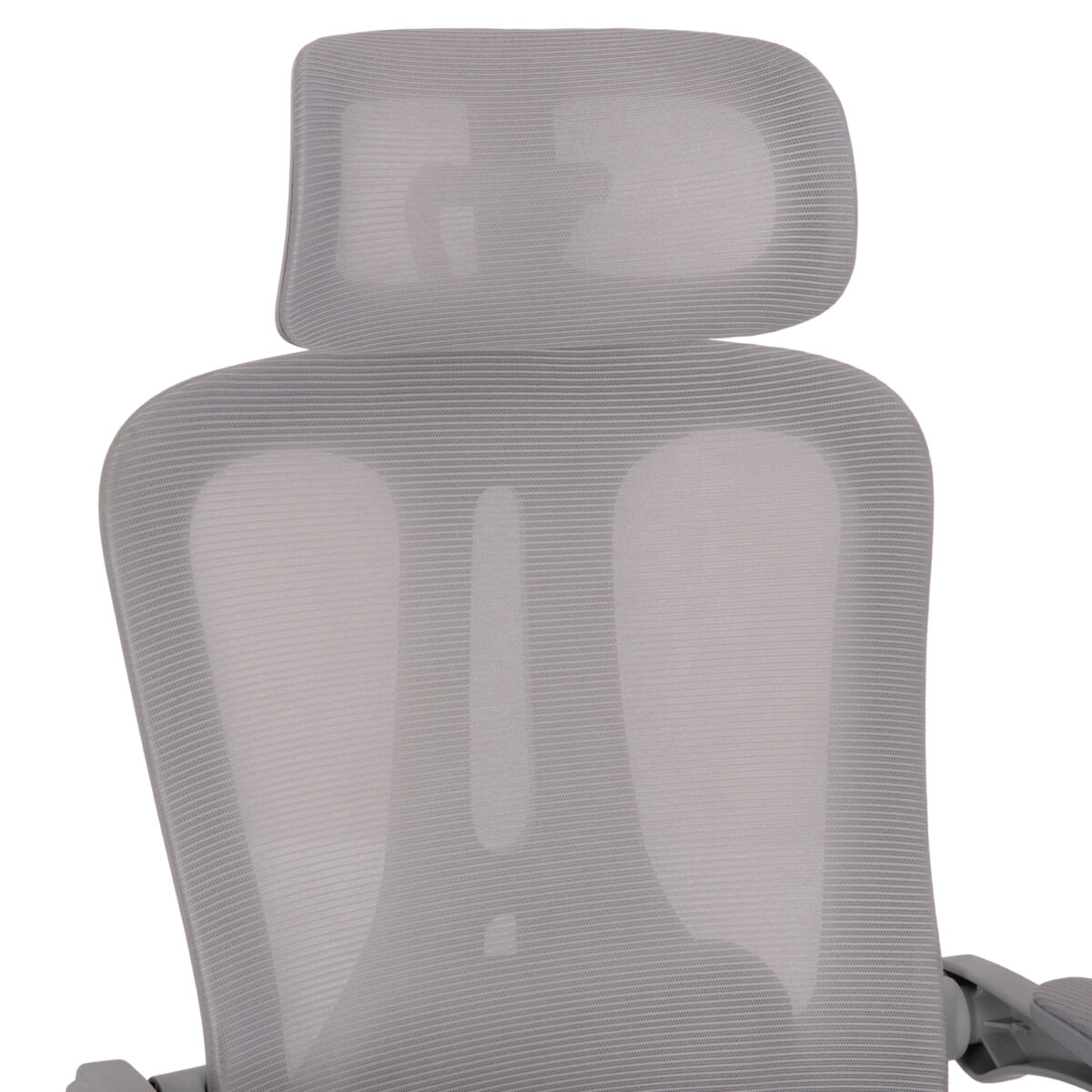 ΚΑΡΕΚΛΑ ΓΡΑΦΕΙΟΥ BARNET HM18258.02 ΓΚΡΙ MESH-ΓΚΡΙ ΣΚΕΛΕΤΟΣ NYLON 61x62x123Υ - Image 7