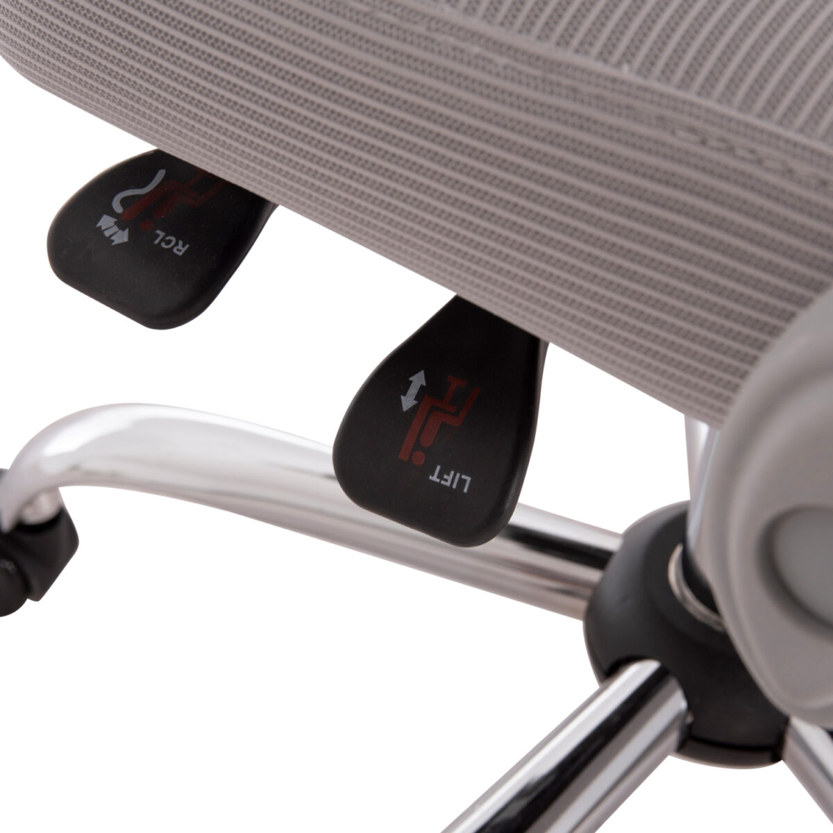 ΚΑΡΕΚΛΑ ΓΡΑΦΕΙΟΥ BARNET HM18258.02 ΓΚΡΙ MESH-ΓΚΡΙ ΣΚΕΛΕΤΟΣ NYLON 61x62x123Υ - Image 9