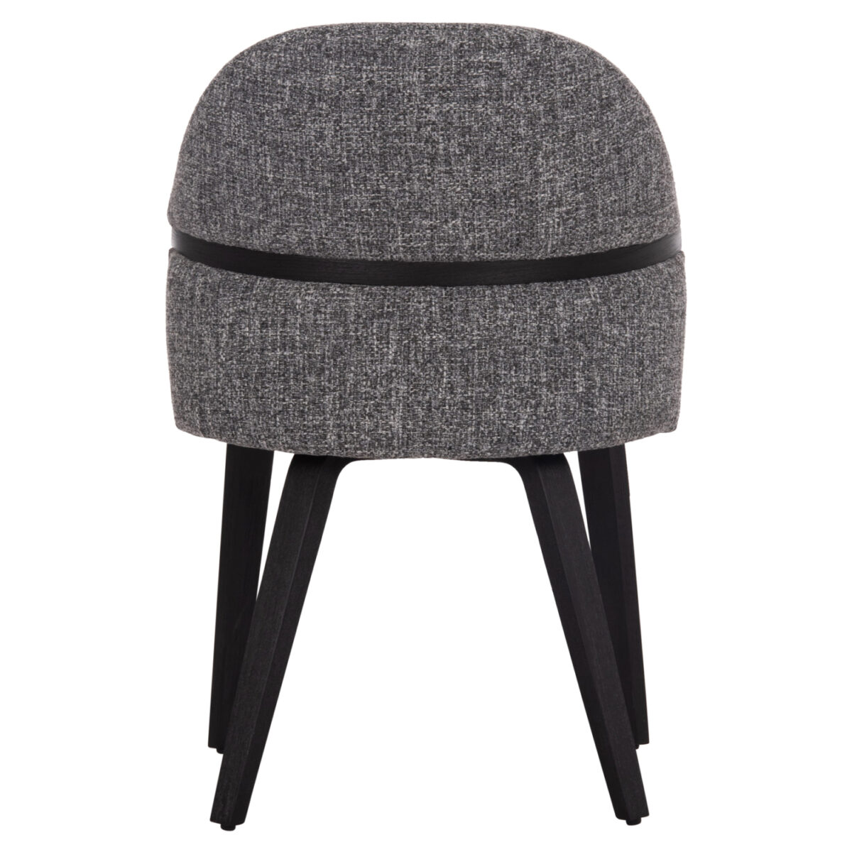 ΚΑΡΕΚΛΑ ΤΡΑΠΕΖΑΡΙΑΣ DEKKER HM18249.02 PLYWOOD ΜΑΥΡΟ--ΥΦΑΣΜΑ ΓΚΡΙ 50x60x80Υεκ. - Image 6