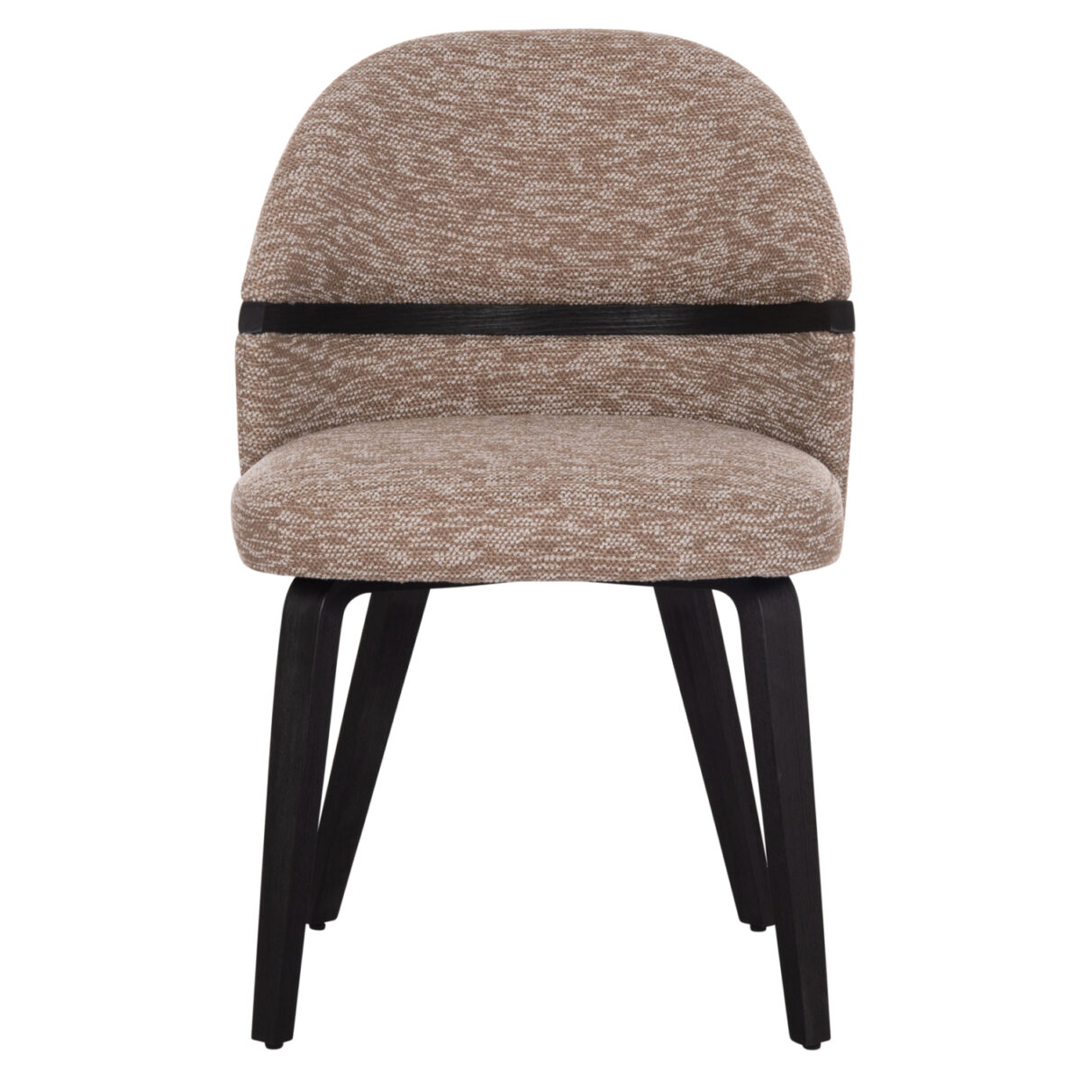 ΚΑΡΕΚΛΑ ΤΡΑΠΕΖΑΡΙΑΣ DEKKER HM18249.03 PLYWOOD ΜΑΥΡΟ--ΥΦΑΣΜΑ ΚΑΦΕ 50x60x80Υεκ. - Image 3