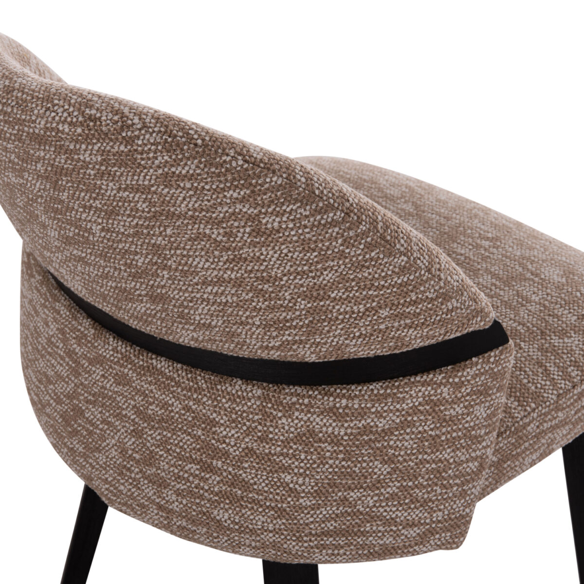 ΚΑΡΕΚΛΑ ΤΡΑΠΕΖΑΡΙΑΣ DEKKER HM18249.03 PLYWOOD ΜΑΥΡΟ--ΥΦΑΣΜΑ ΚΑΦΕ 50x60x80Υεκ. - Image 10