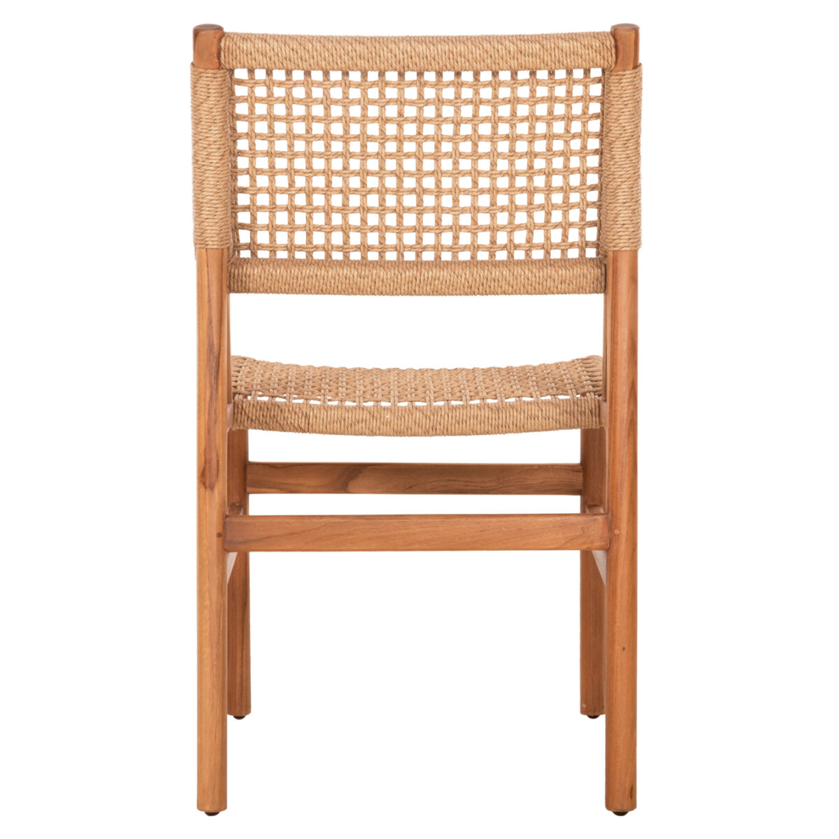 ΚΑΡΕΚΛΑ ΤΡΑΠΕΖΑΡΙΑΣ DINIZ HM6554 ΞΥΛΟ TEAK ΦΥΣΙΚΟ--ΣΥΝΘ.ΣΧΟΙΝΙ 48x60x84Υεκ. - Image 6