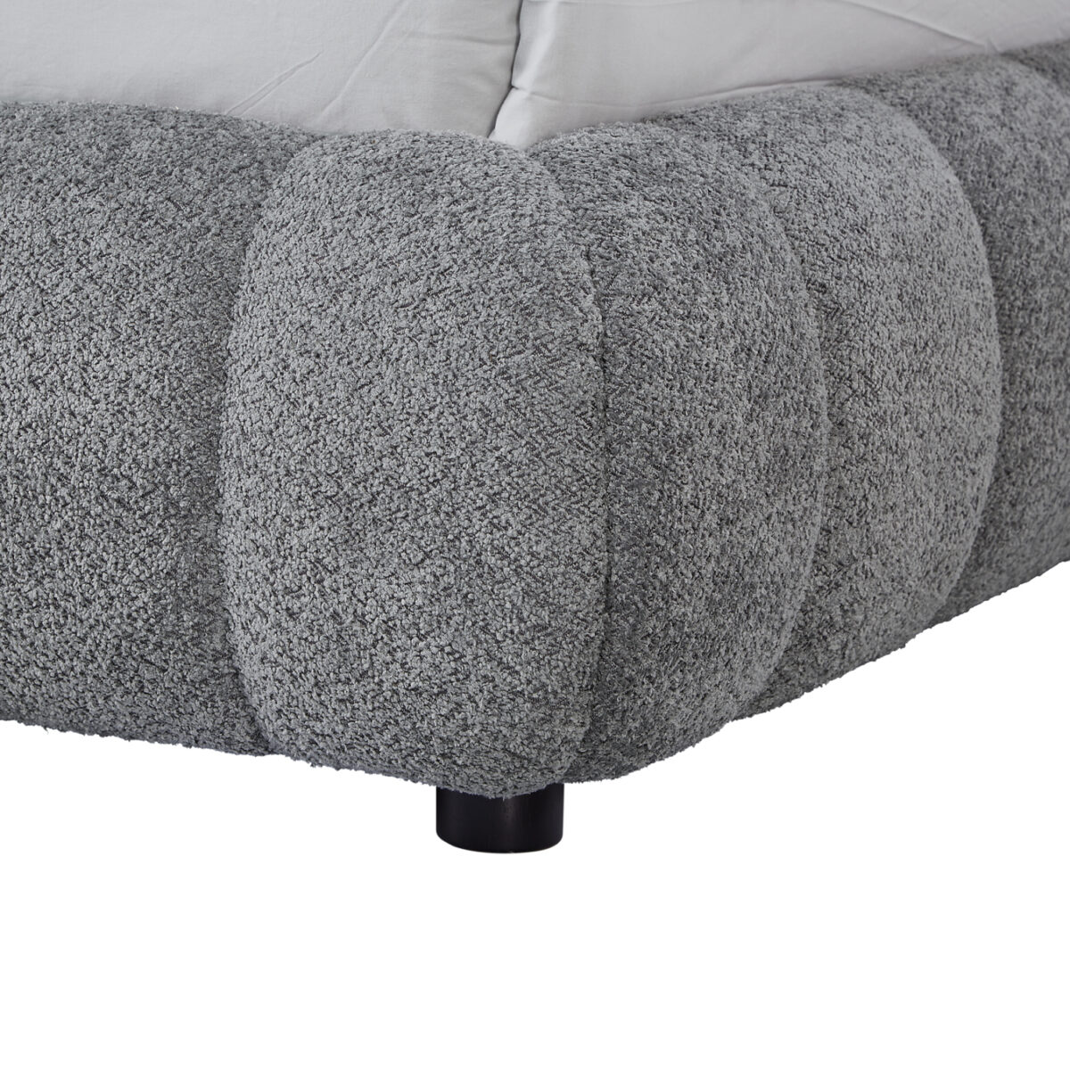 ΚΡΕΒΑΤΙ ΜΕ ΑΠΟΘ.ΧΩΡΟ MOLEN HM730.01 ΓΚΡΙ ΜΠΟΥΚΛΕ ΥΦΑΣΜΑ--ΓΙΑ ΣΤΡΩΜΑ 160x200εκ - Image 7