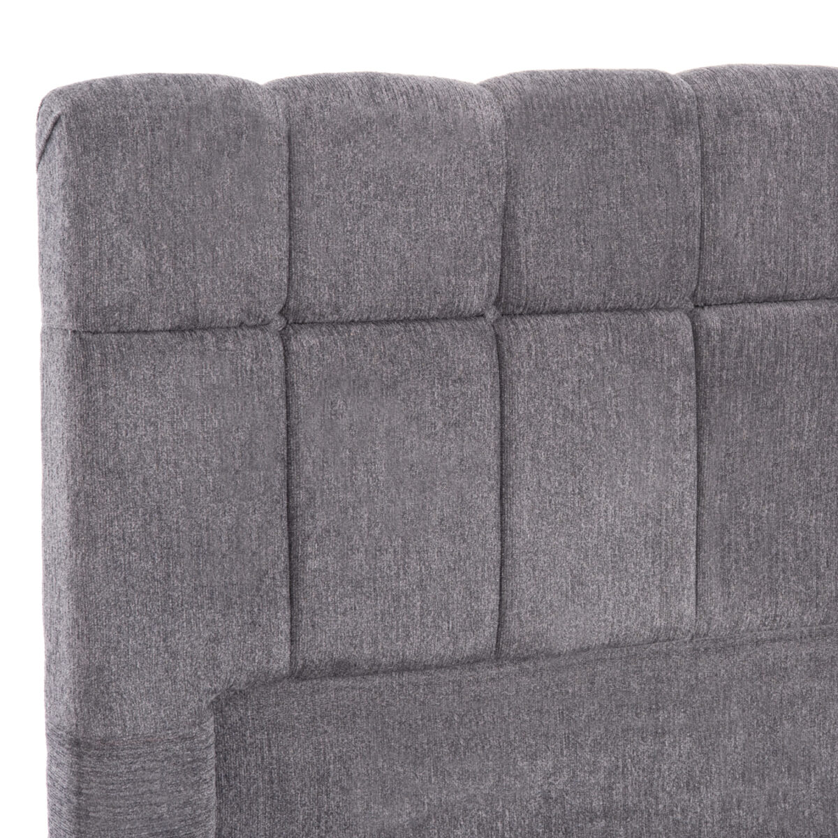 ΚΡΕΒΑΤΙ ΔΙΠΛΟ ΜΕ ΣΤΡΩΜΑ & ΑΠΟΘ.ΧΩΡΟ RAMON HM21168 ΓΚΡΙ ΜΠΟΥΚΛΕ--ΓΙΑ 160x200εκ - Image 8