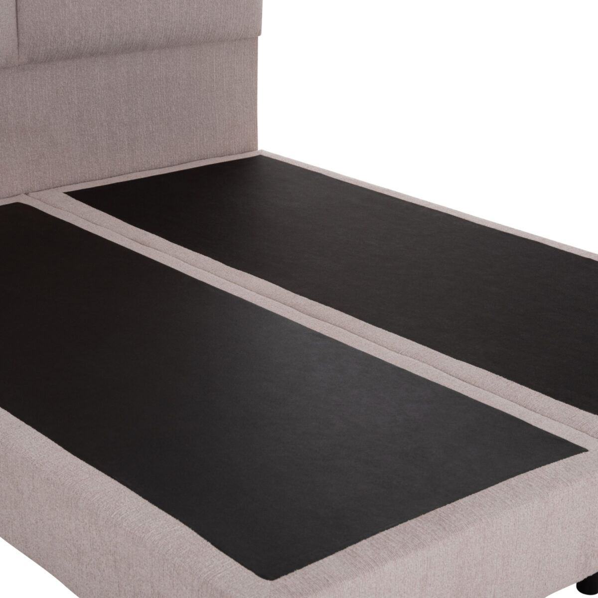 ΚΡΕΒΑΤΙ MILO HM616.32 ΜΠΕΖ ΥΦΑΣΜΑ ΓΙΑ ΣΤΡΩΜΑ 160x200εκ - Image 7