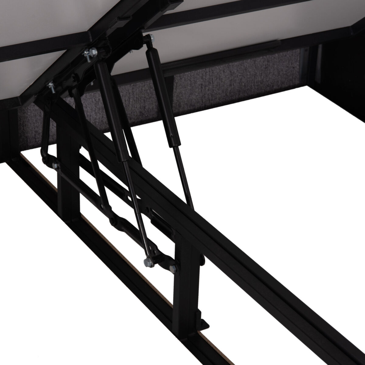 ΚΡΕΒΑΤΙ RAMON ΜΕ ΑΠΟΘ. ΧΩΡΟ HM720.22 ΥΦΑΣΜΑ TEDDY ΓΚΡΙ-ΓΙΑ ΣΤΡΩΜΑ 160x200εκ - Image 7