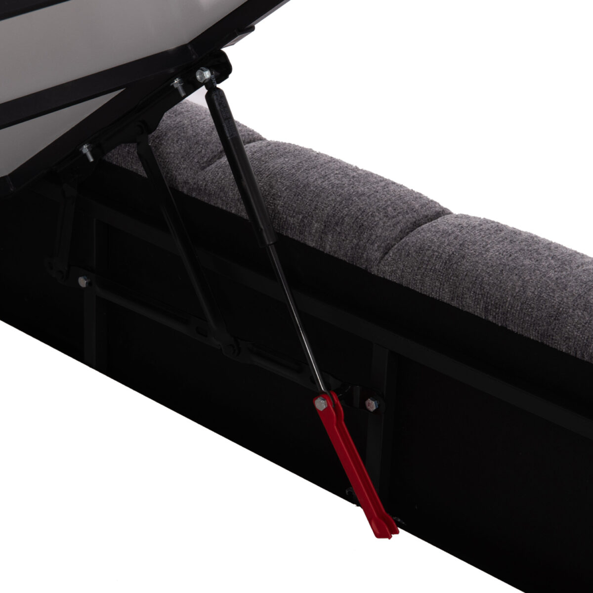 ΚΡΕΒΑΤΙ RAMON ΜΕ ΑΠΟΘ. ΧΩΡΟ HM720.22 ΥΦΑΣΜΑ TEDDY ΓΚΡΙ-ΓΙΑ ΣΤΡΩΜΑ 160x200εκ - Image 8