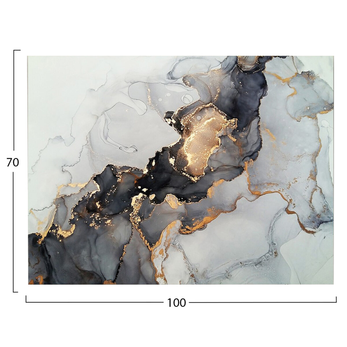 ΠΙΝΑΚΑΣ TOIXOY ΣΕΙΡΑ GOBI HM4783 ΕΚΤΥΠΩΜΕΝΟΣ ΚΑΜΒΑΣ 100x3(πάχος)x70Υεκ. - Image 2