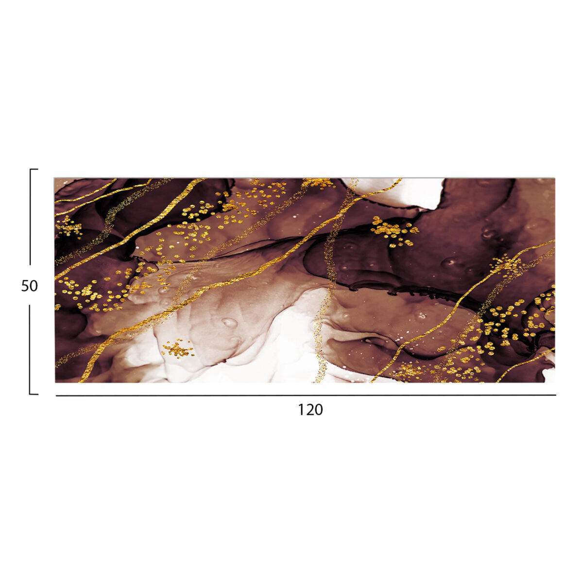 ΠΙΝΑΚΑΣ TOIXOY ΣΕΙΡΑ GOBI HM4794 ΕΚΤΥΠΩΜΕΝΟΣ ΚΑΜΒΑΣ 120x3(πάχος)x50Υεκ. - Image 2