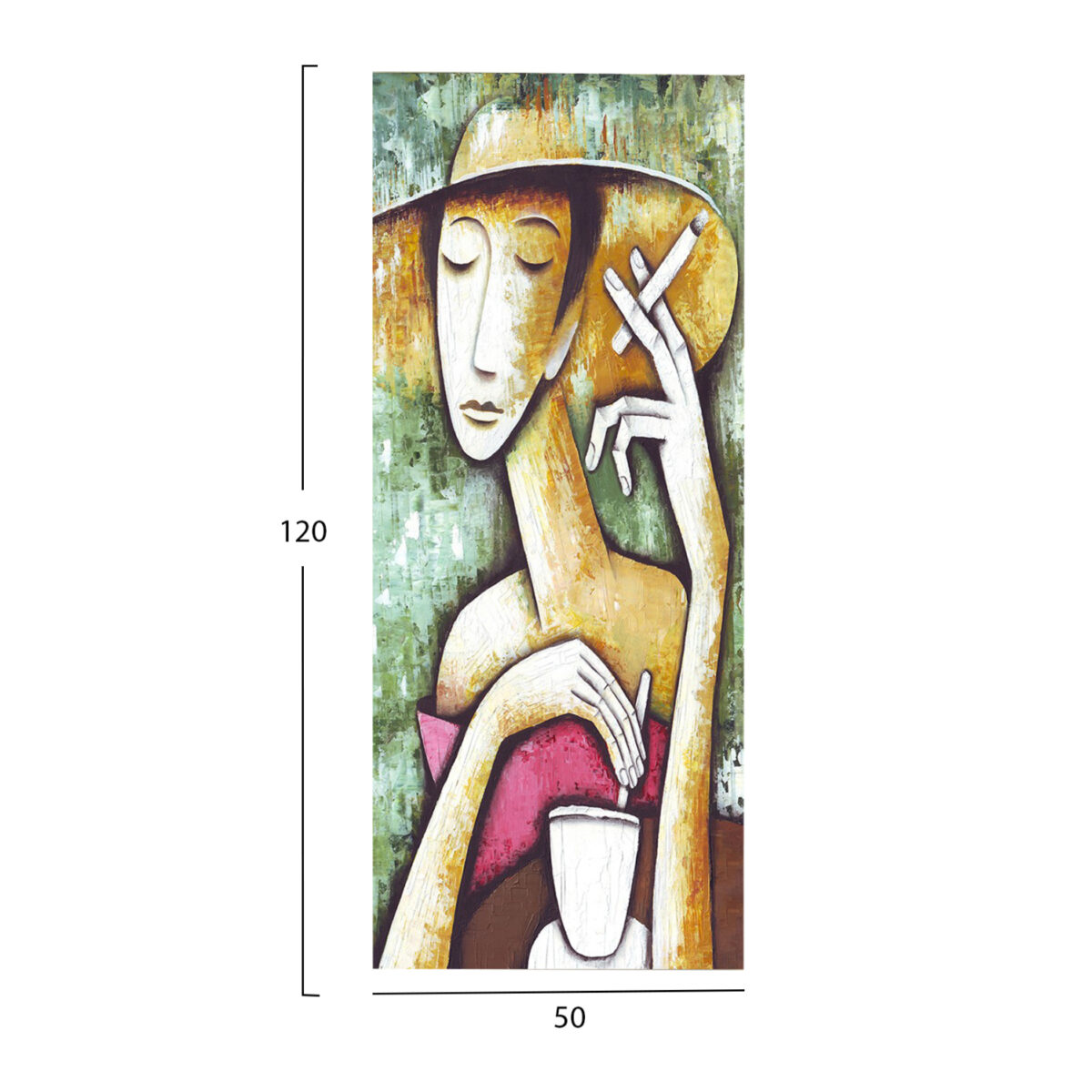 ΠΙΝΑΚΑΣ TOIXOY ΣΕΙΡΑ GOBI HM4797 ΕΚΤΥΠΩΜΕΝΟΣ ΚΑΜΒΑΣ 50x3(πάχος)x120Υεκ. - Image 2