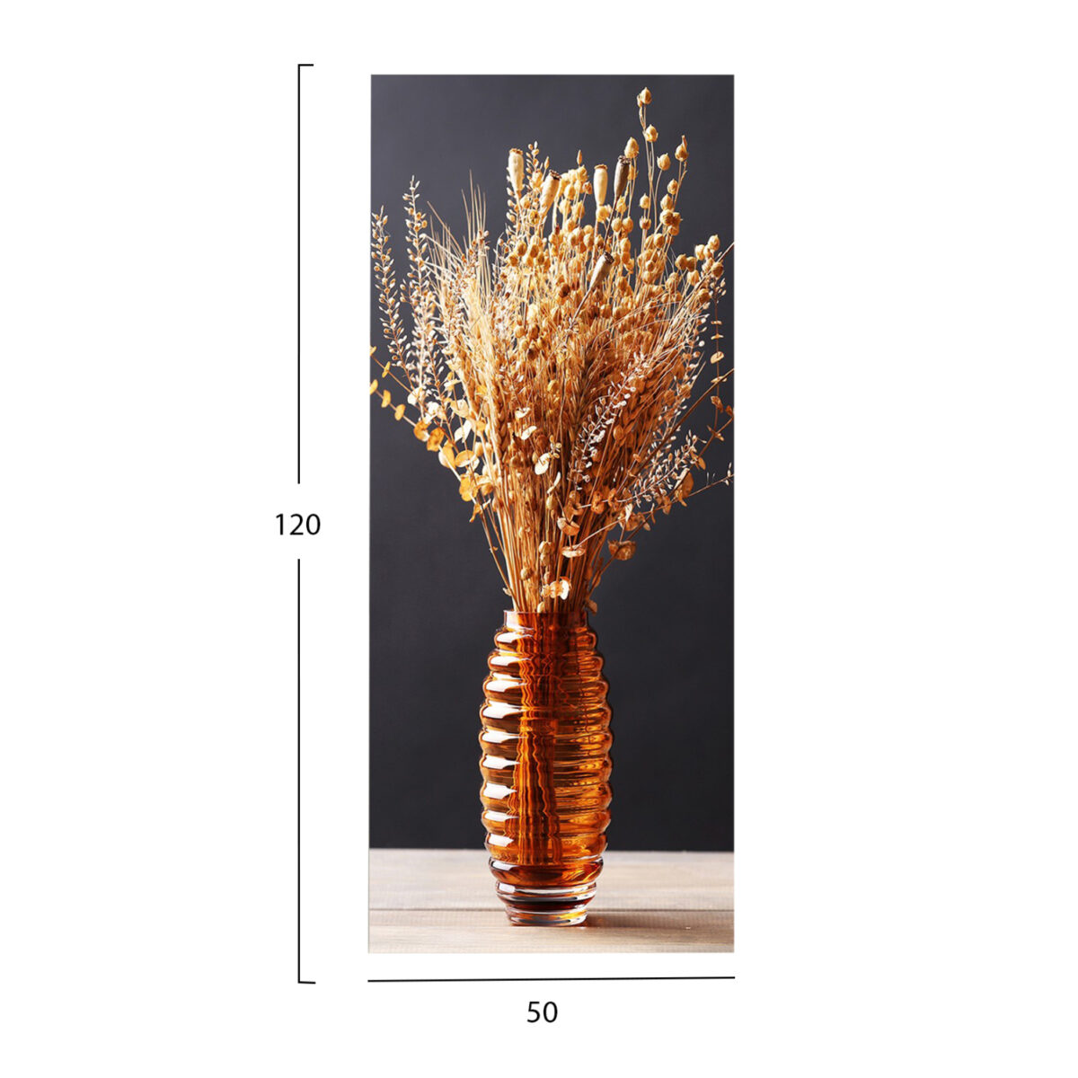 ΠΙΝΑΚΑΣ TOIXOY ΣΕΙΡΑ GOBI HM4799 ΕΚΤΥΠΩΜΕΝΟΣ ΚΑΜΒΑΣ 50x3(πάχος)x120Υεκ. - Image 2