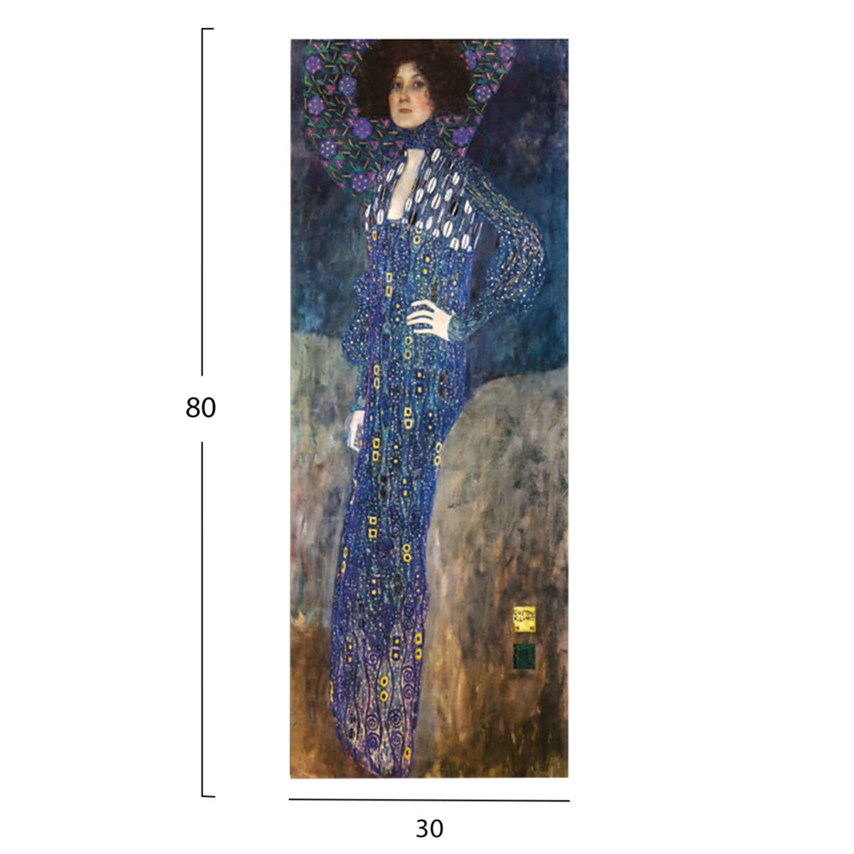 ΠΙΝΑΚΑΣ TOIXOY ΣΕΙΡΑ GOBI HM4833 ΕΚΤΥΠΩΜΕΝΟΣ ΚΑΜΒΑΣ 30x3(πάχος)x80Yεκ. - Image 2