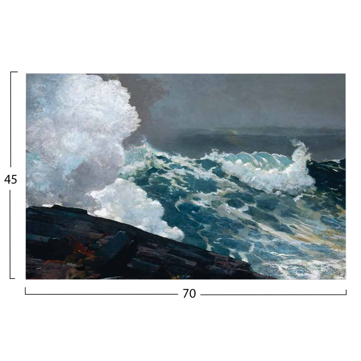 ΠΙΝΑΚΑΣ TOIXOY ΣΕΙΡΑ GOBI HM4848 ΕΚΤΥΠΩΜΕΝΟΣ ΚΑΜΒΑΣ 70x3(πάχος)x45Yεκ. - Image 3