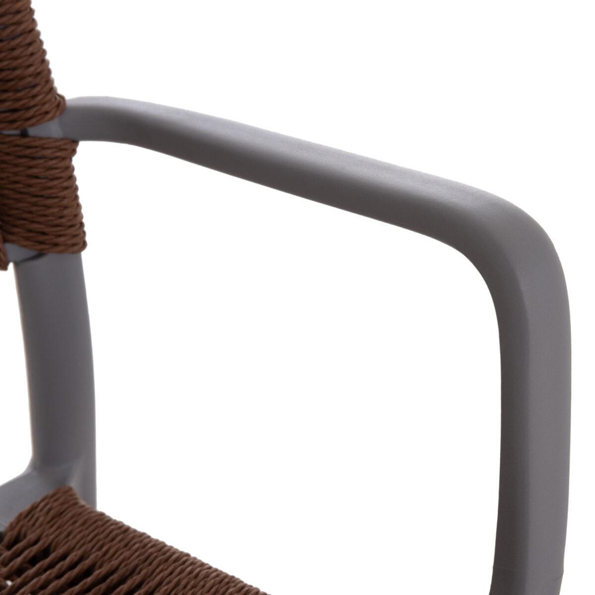 ΠΟΛΥΘΡΟΝΑ ΕΞ.ΧΩΡΟΥ STRIDER HM6391.03 ΓΚΡΙ ΠΟΛΥΠΡΟΠΥΛΕΝΙΟ--ΚΑΦΕ ΣΧΟΙΝΙ 57x53x80Υεκ. - Image 9