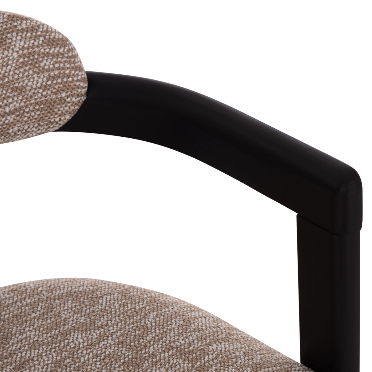 ΠΟΛΥΘΡΟΝΑ ΤΡΑΠΕΖΑΡΙΑΣ KALL HM18247.02 ΚΑΦΕ ΥΦΑΣΜΑ--PLYWOOD ΣΕ ΜΑΥΡΟ 56x45x73Υεκ - Image 8