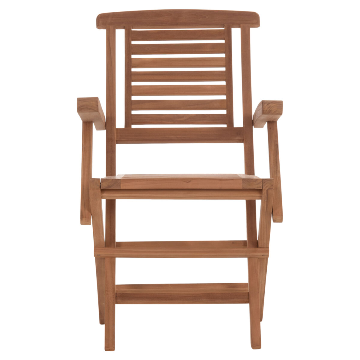 ΠΟΛΥΘΡΟΝΑ ΤΡΑΠΕΖΑΡΙΑΣ ΠΤΥΣΣΟΜΕΝΗ CRANDER HM6377 ΞΥΛΟ TEAK 53x63x90Υεκ. - Image 3