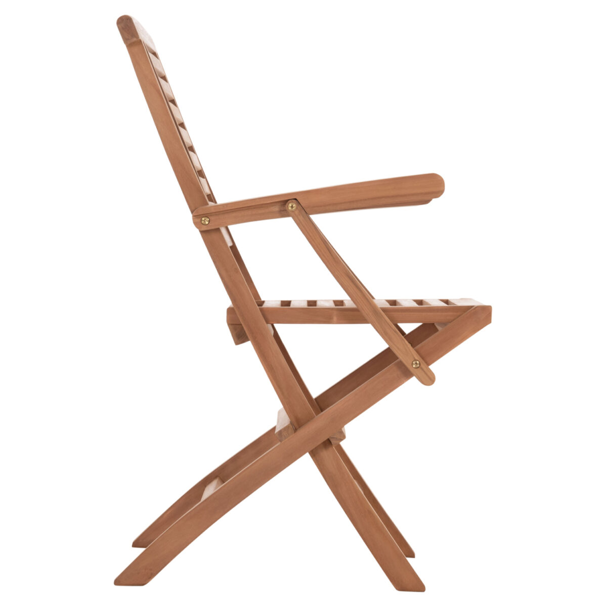 ΠΟΛΥΘΡΟΝΑ ΤΡΑΠΕΖΑΡΙΑΣ ΠΤΥΣΣΟΜΕΝΗ CRANDER HM6377 ΞΥΛΟ TEAK 53x63x90Υεκ. - Image 4