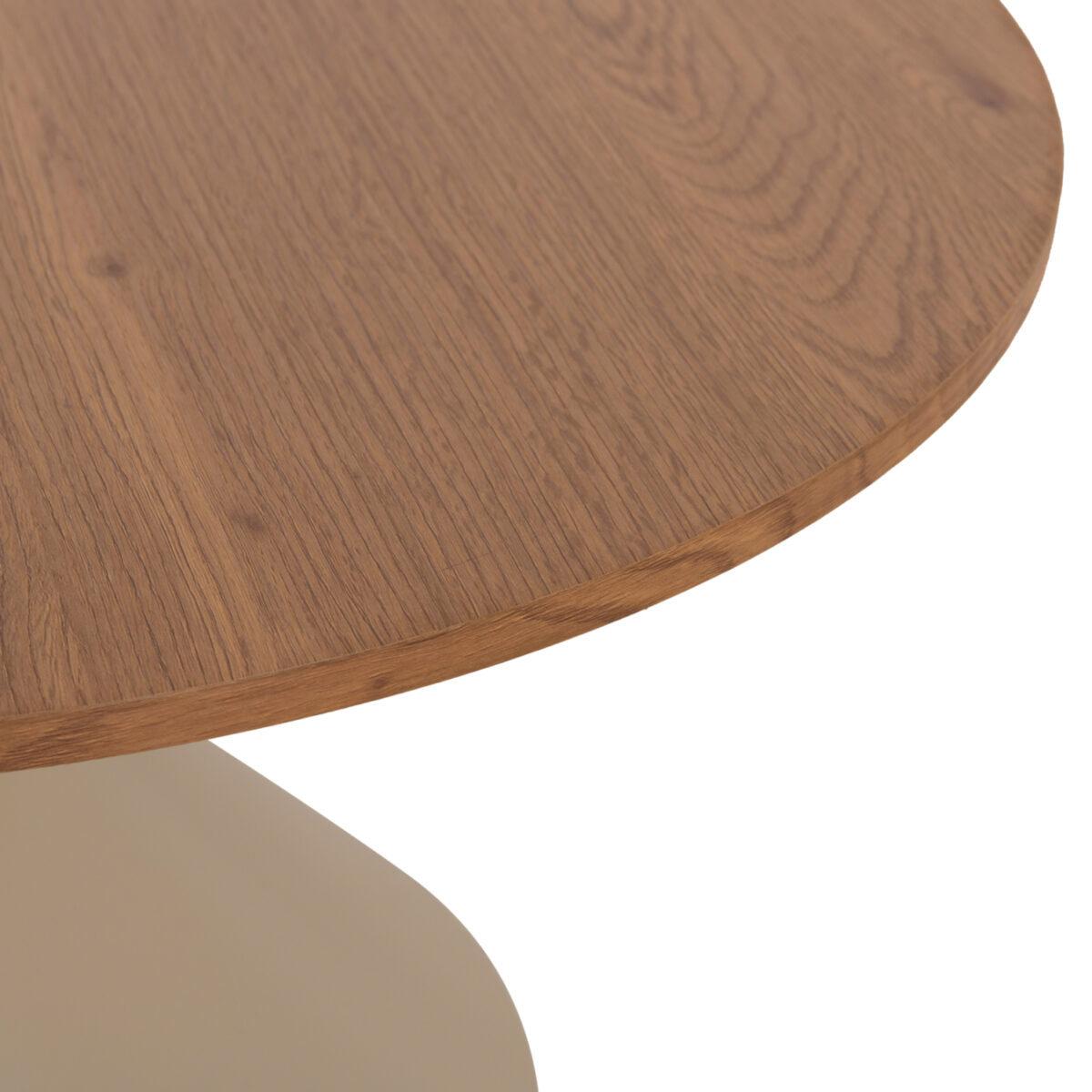 ΣΕΤ 2 ΤΡΑΠΕΖΙΑ ΣΑΛΟΝΙΟΥ JENNEL(X) HM18308.04 ΜΕΤΑΛΛΟ ΣΑΜΠΑΝΙ--MDF ΣΕ ΦΥΣΙΚΟ Φ50εκ & Φ70εκ - Image 7