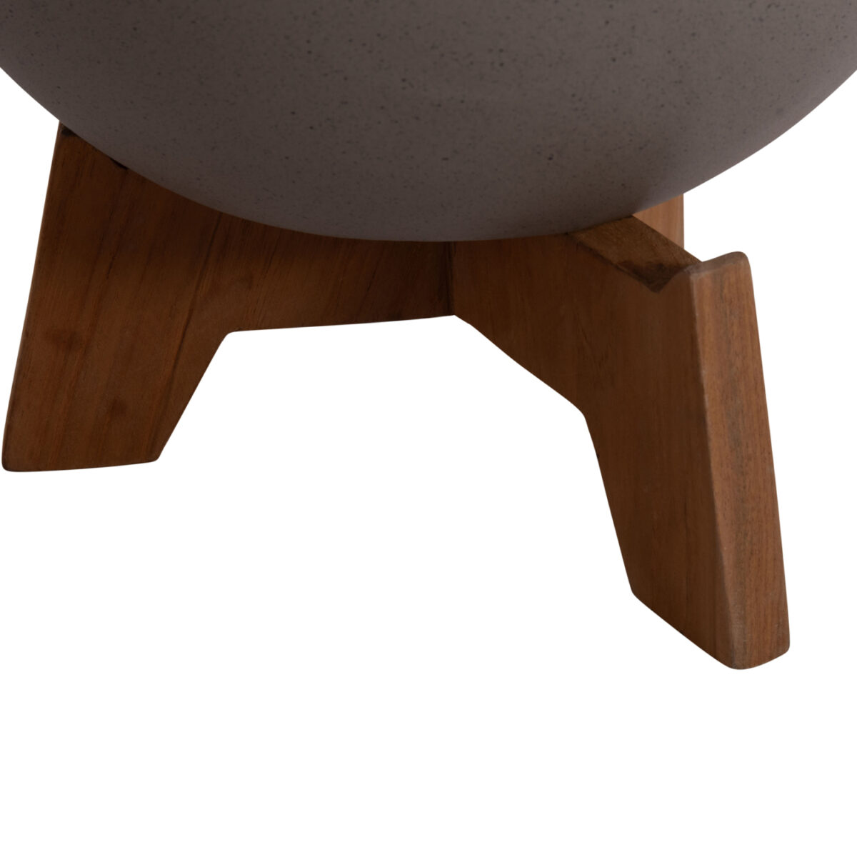 ΣΕΤ 3 ΓΛΑΣΤΡΕΣ ΜΕ TEAK ΒΑΣΕΙΣ TRYLL HM4681.03 FIBER CEMENT--ΓΚΡΙ - Image 8