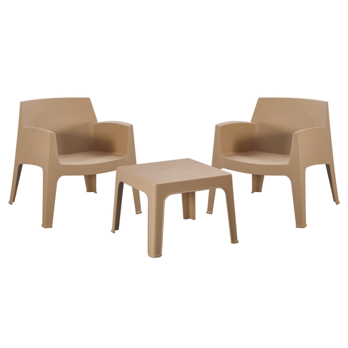 ΣΕΤ LOUNGE 3ΤΜΧ SLEEK HM21274.03 ΚΑΠΟΥΤΣΙΝΟ ΠΟΛΥΠΡΟΠΥΛΕΝΙΟ
